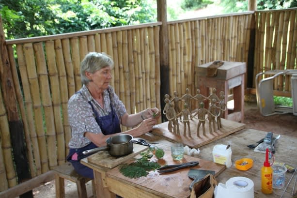 Sue Freeborough on an Artist Residency at Ruwenzori Foundation, December 2011