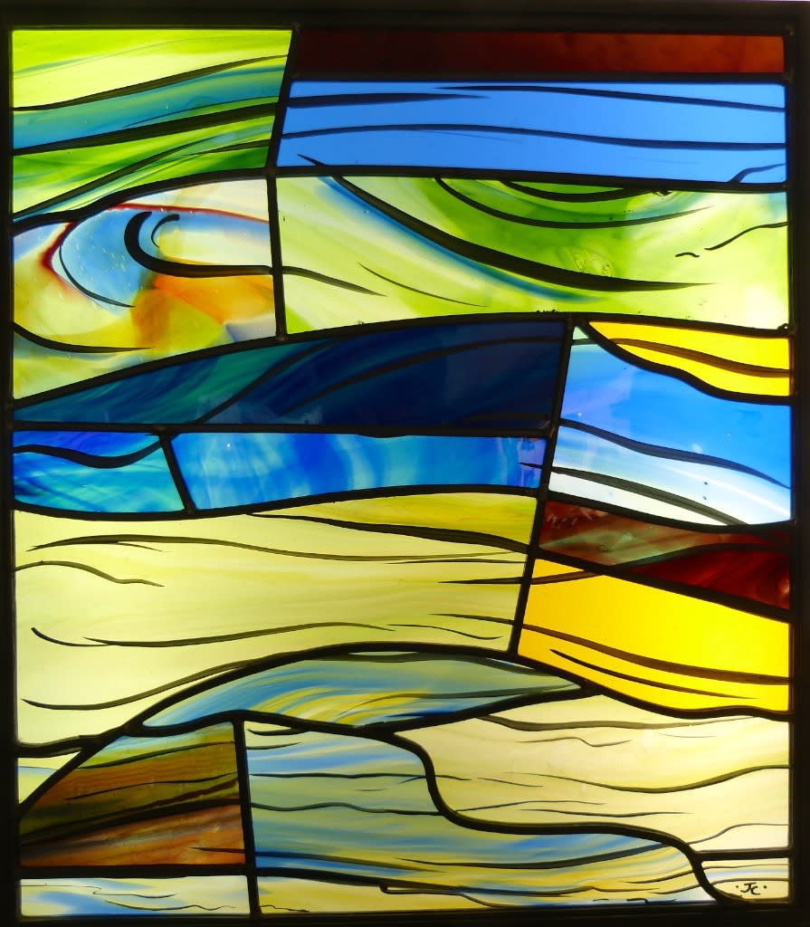 Glass, Paintings and Drawings by John Corley