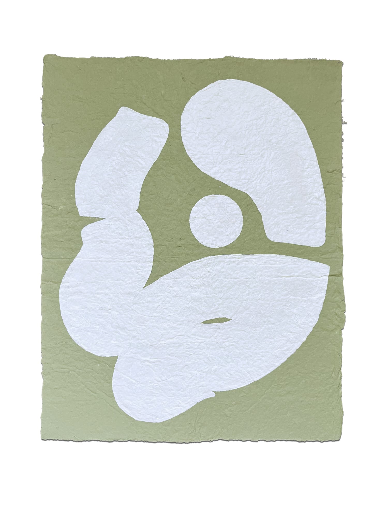 Ella Lucas 'Chalk in the Grass' 27 x 30.5cm SOLD