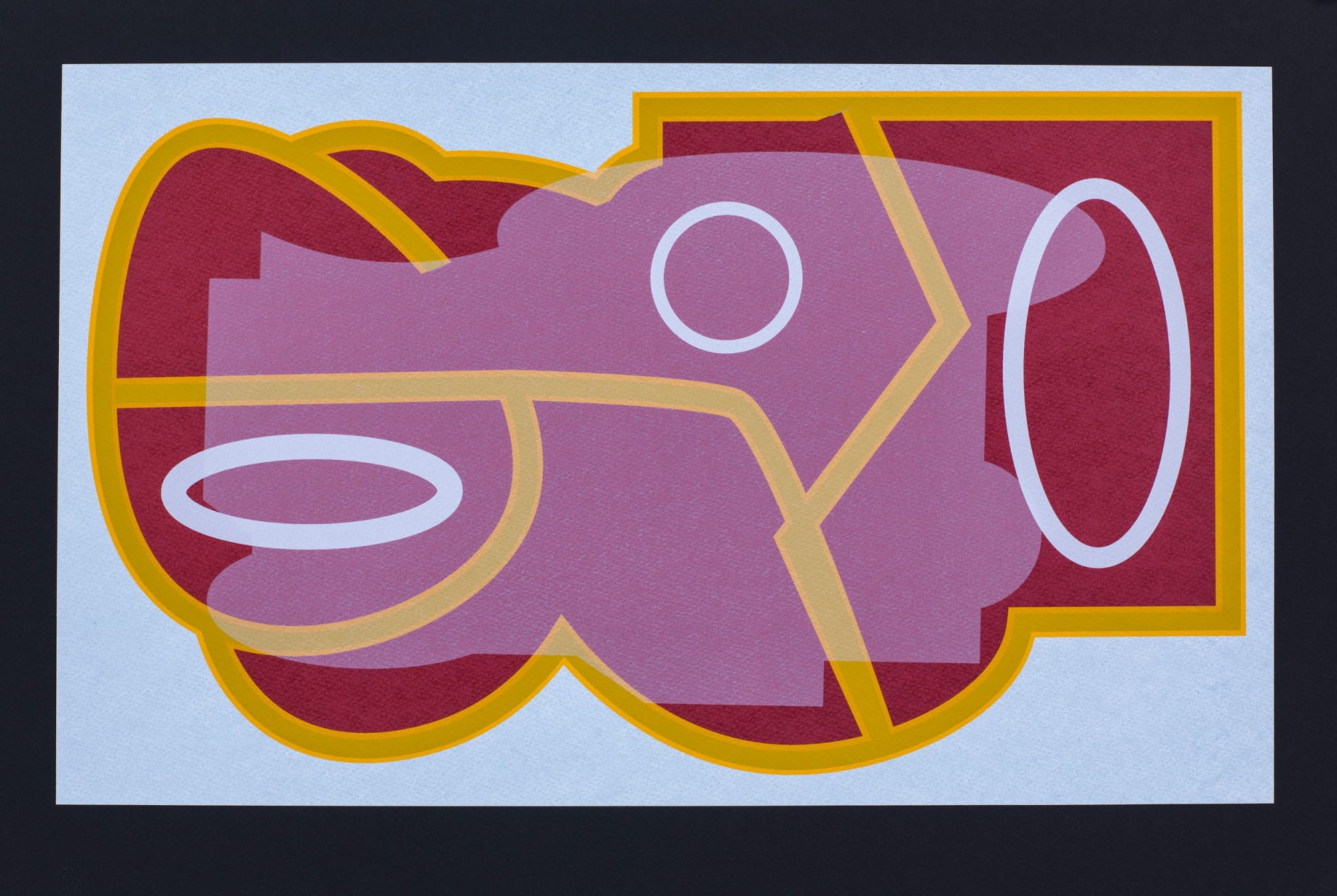 JEFF LOWE Hear Speak See No. 26, 2021 Jeff Lowe exibited in the LHS exhibition 'Rock Paper Scissors' in 2022.