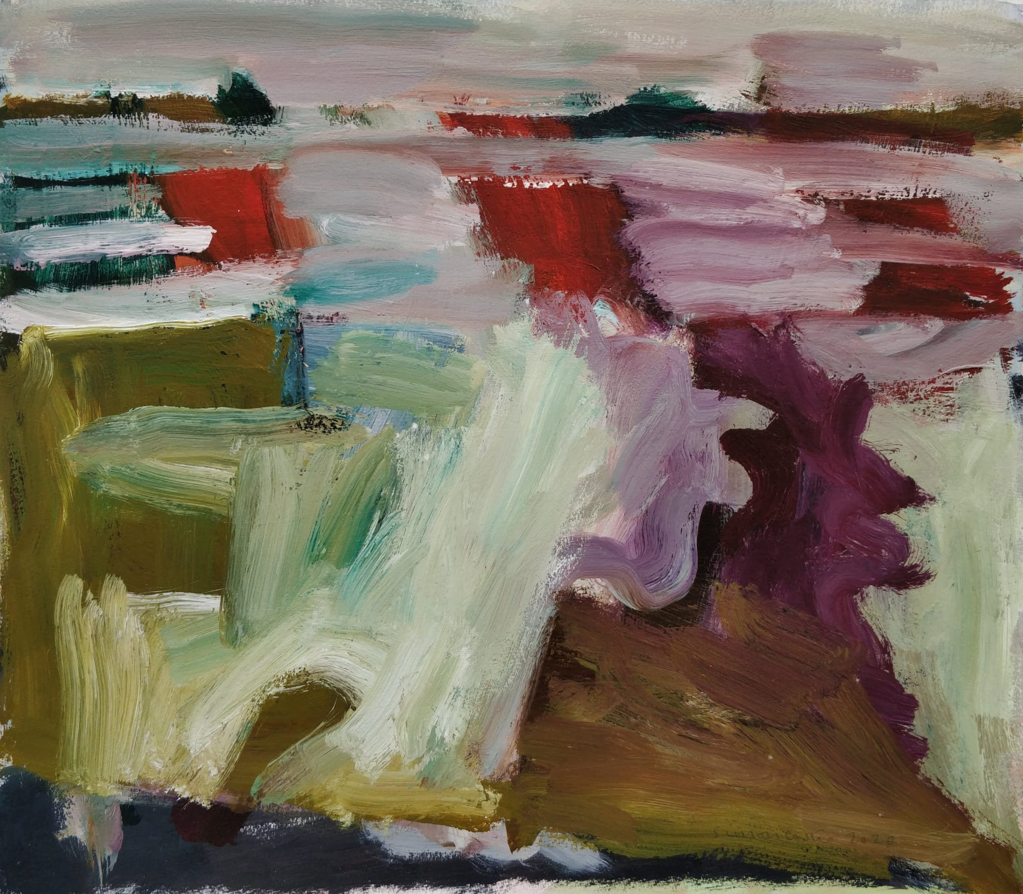 Simon Carter, Study for Pilgrim II, 2020