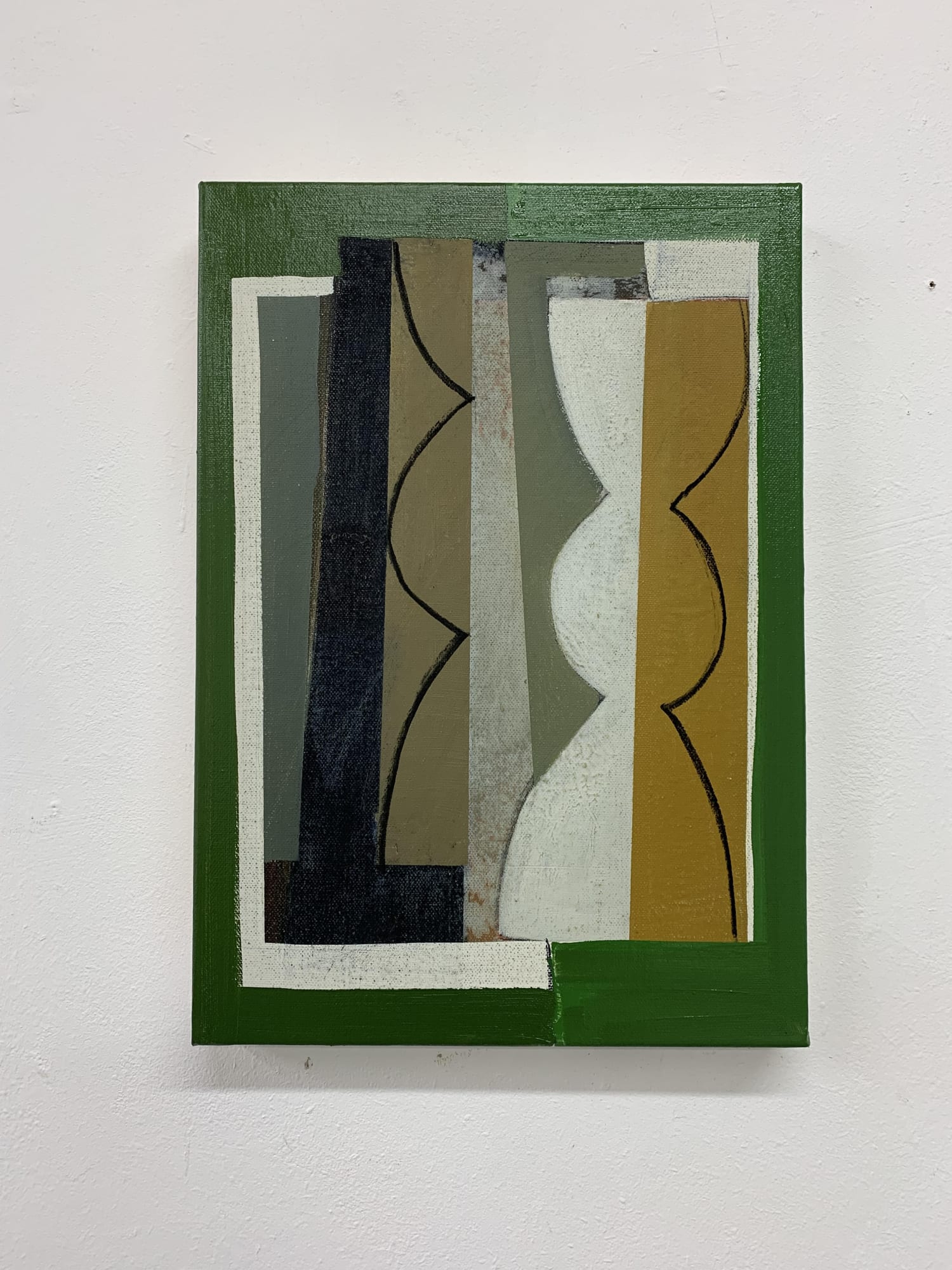 Canopy Vase by Daisy Cook, Mixed media at Linden Hall Studio, Two Studios in Deal Kent