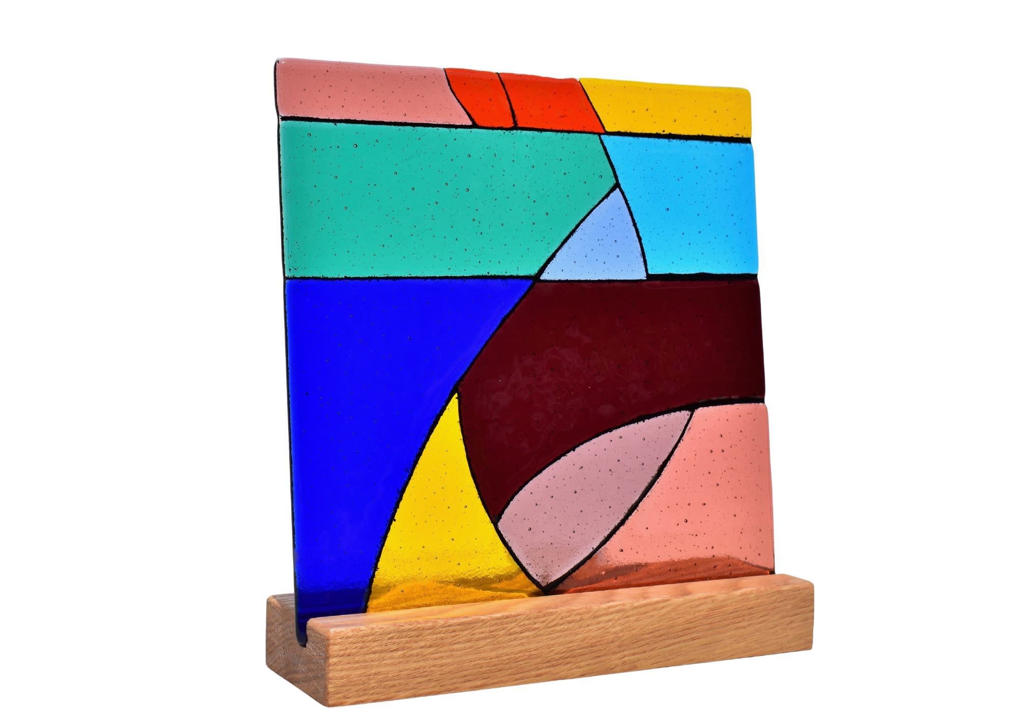 Summer Colour Detail by John Corley, Blown Glass at Linden Hall Studio, Two Studios in Deal Kent