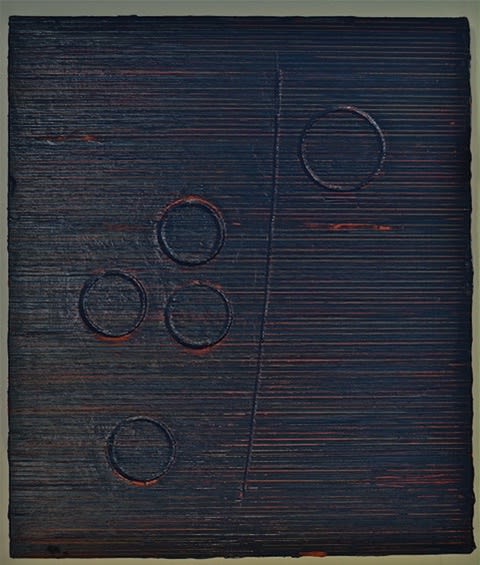 David Ainley, Mined (One vein, five shafts & red ground), 2008 - 11