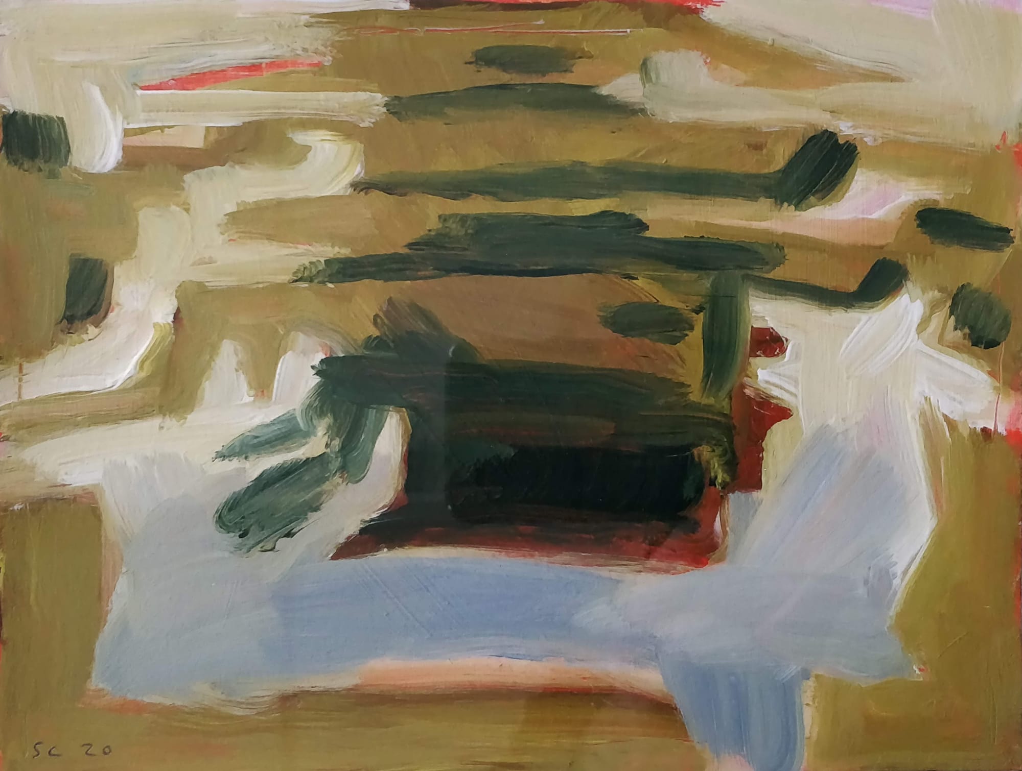 Simon Carter, Saltings and Skipper’s Island, 2020