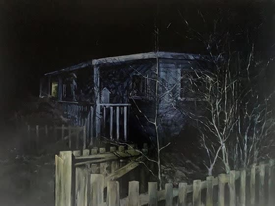 Judith Tucker, Night Fitties: Nothing was here, it was all open to the beach, 2019