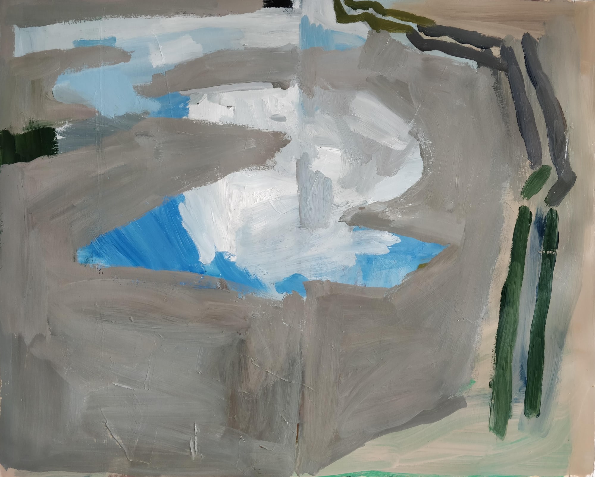 Simon Carter, The Mud Beneath my Feet and the Wild, Wild Sky, 2020