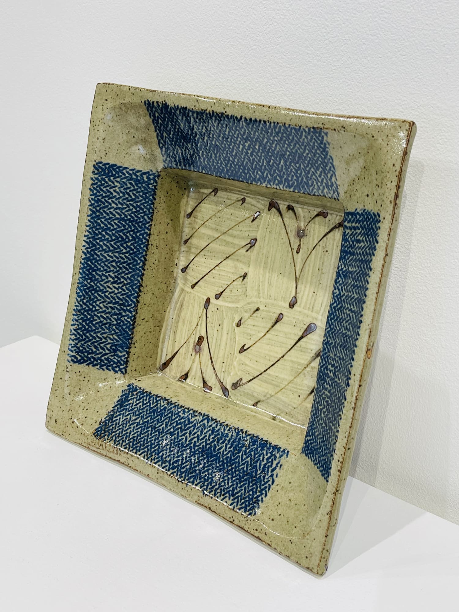 William Plumptre, Large Square Plate, 2022