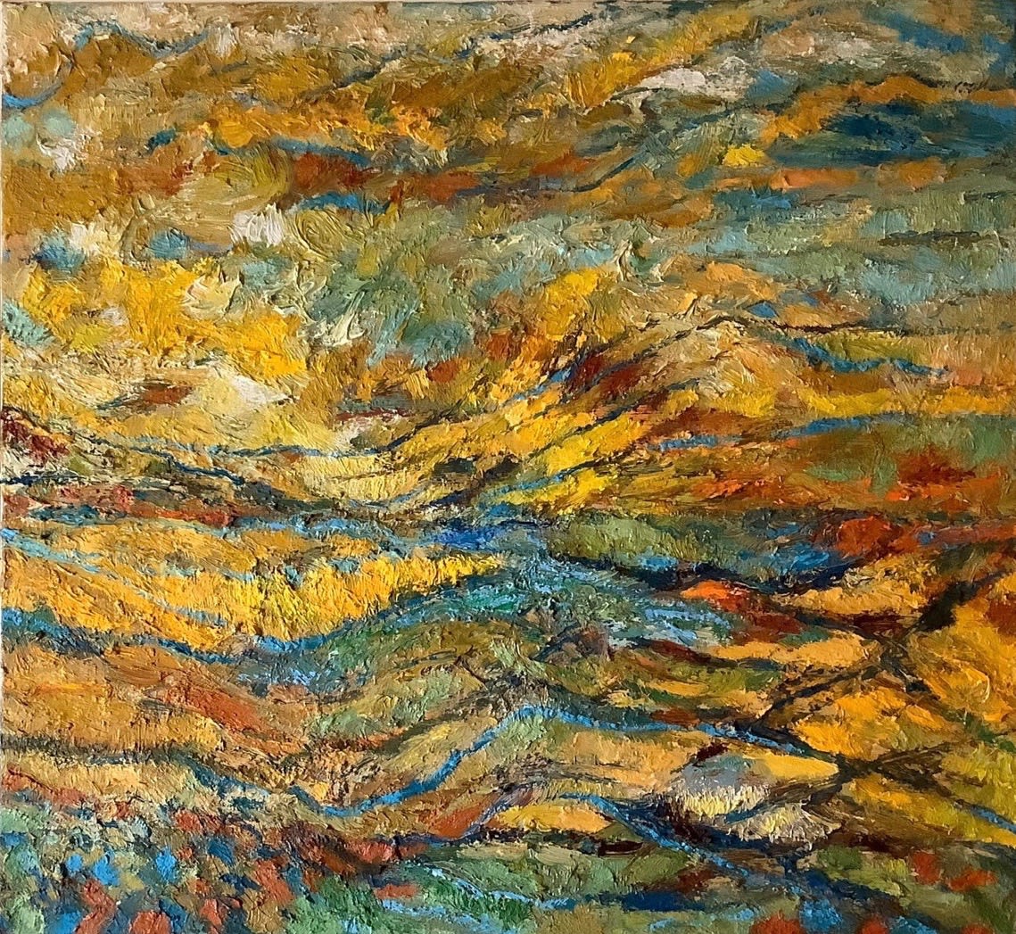 Carol Goodchild, Waves Blown Back, 2021