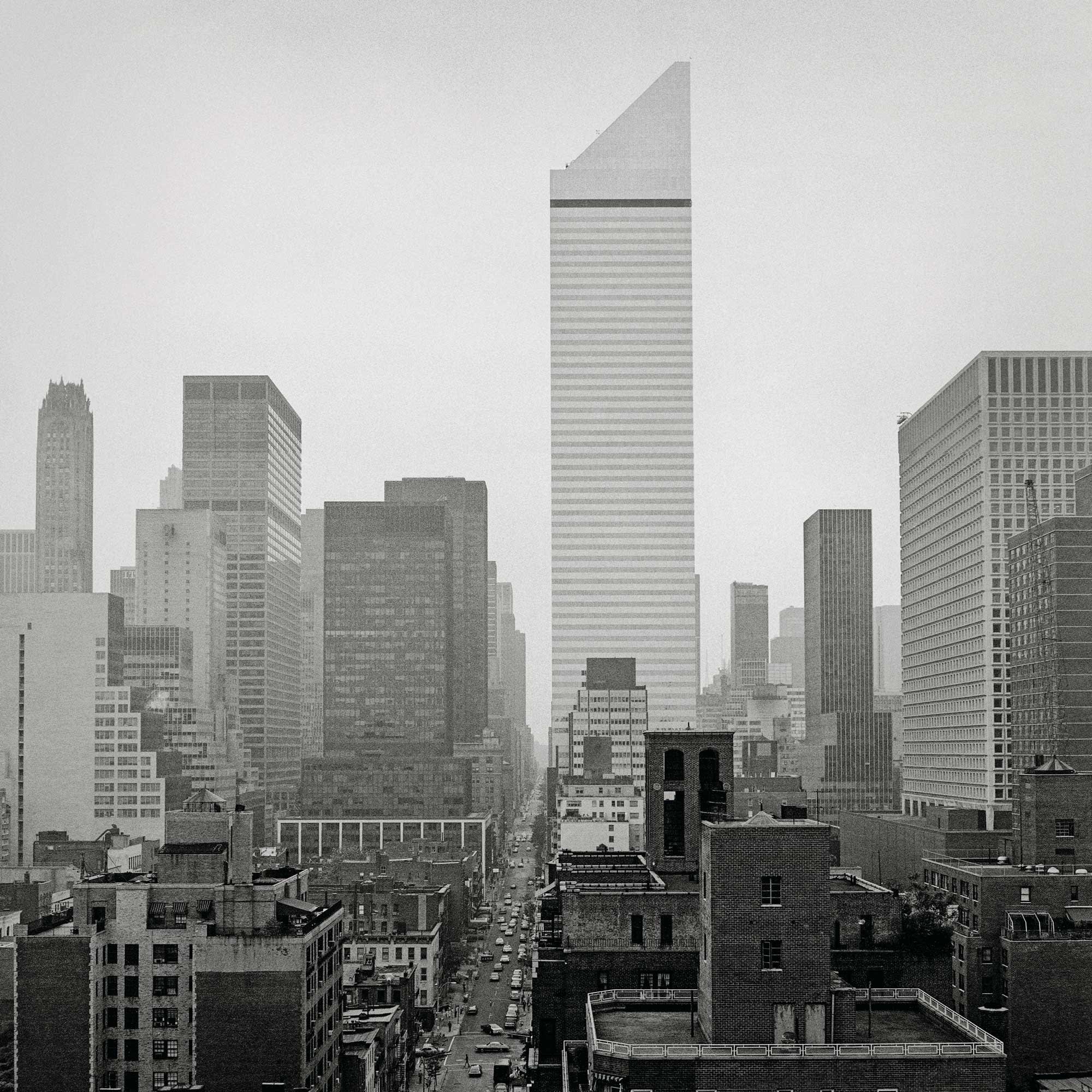 Michael Bennett, Lexington Avenue, New York, Print in Kent