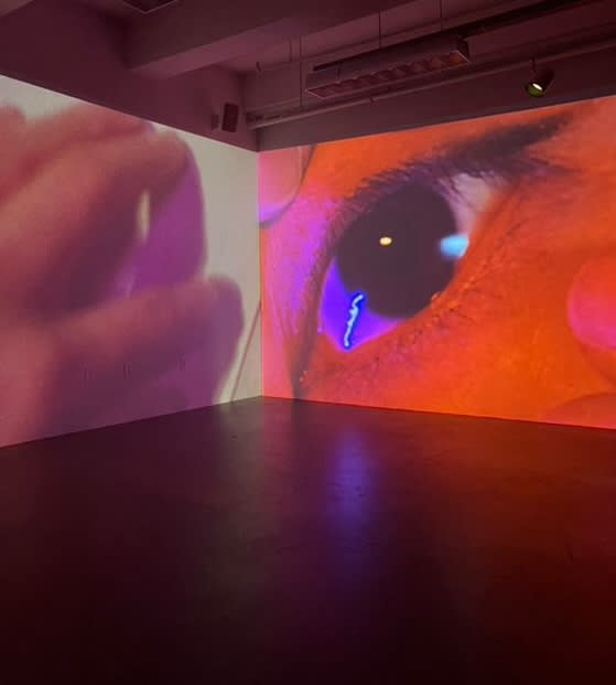 Loose Language, 2024. Two channel digital & super 8mm film; 15:00 (WIP)