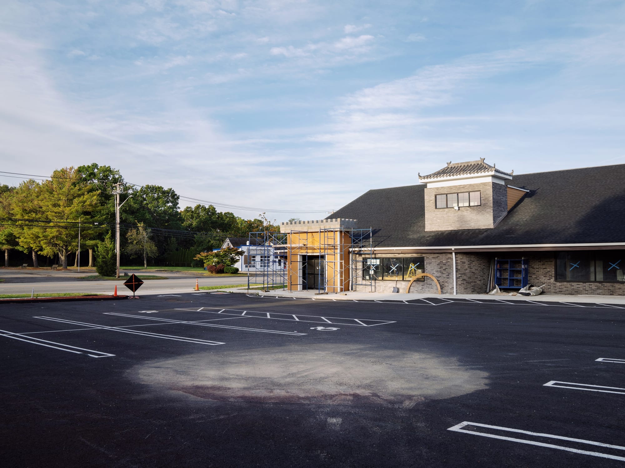 Parking Lot I, archival pigment print, 14” x 20”, 2022.