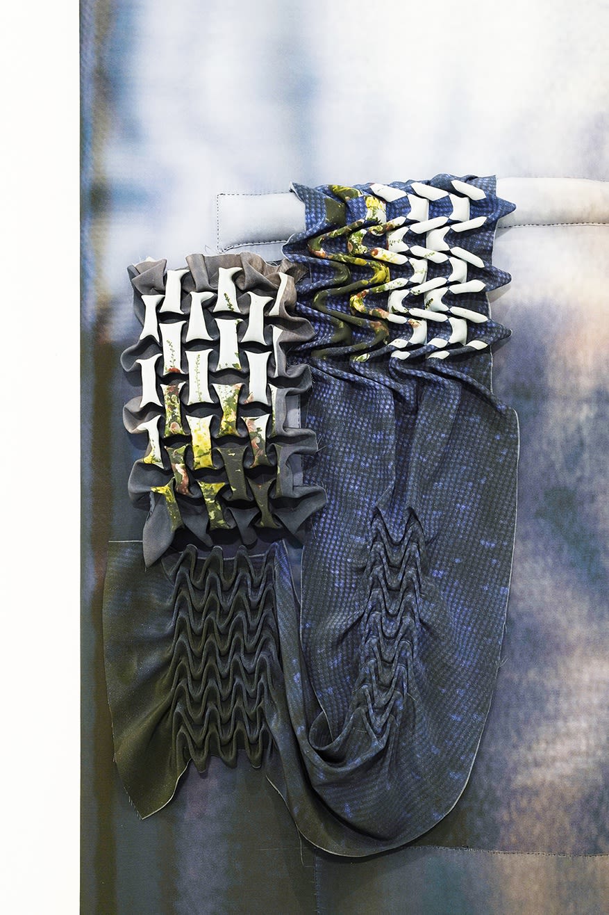 Raising Glitches I (detail), 2021