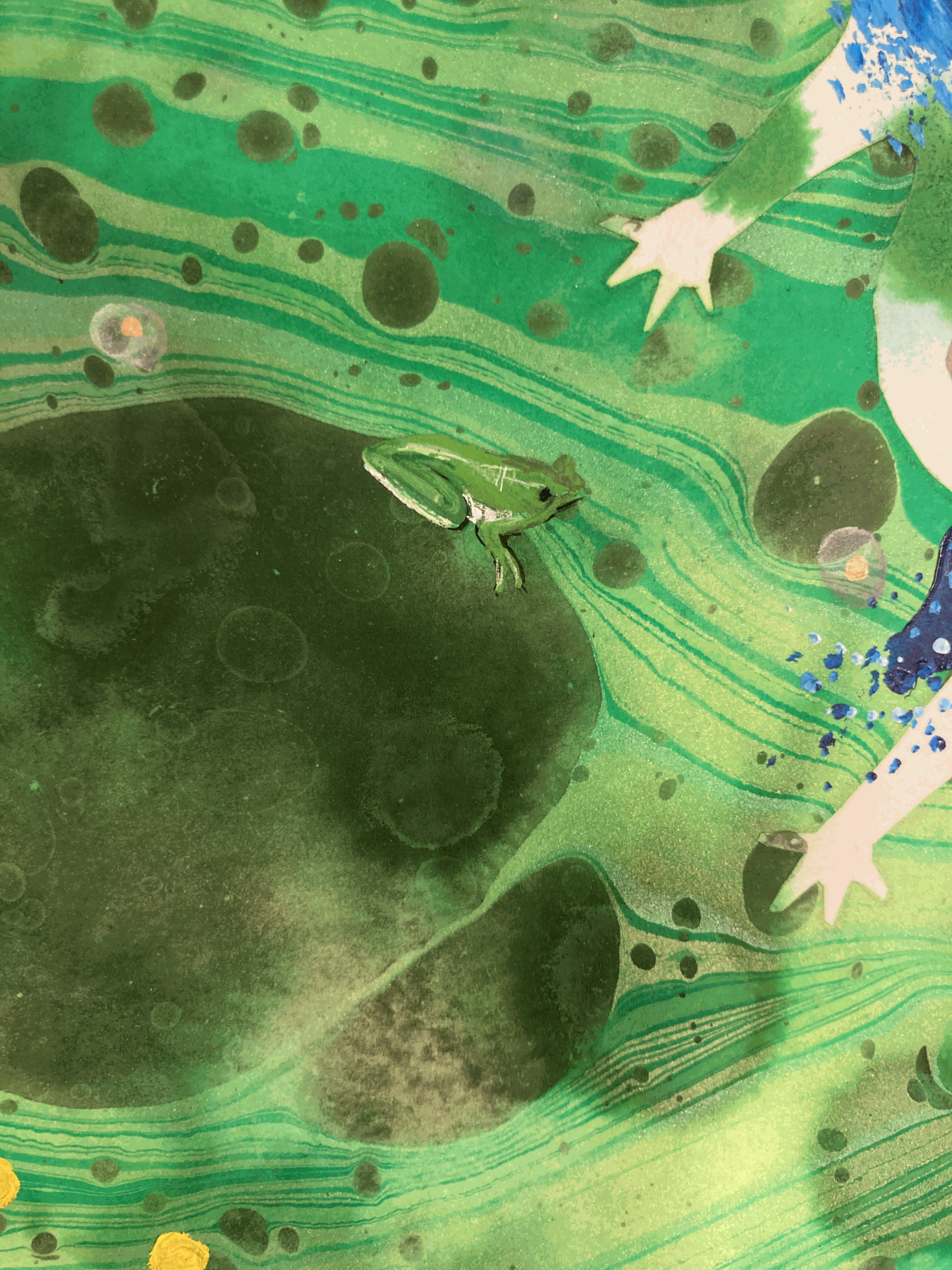 Giving Birth To Yourself Over And Over Again Through Your Head 4 (detail)