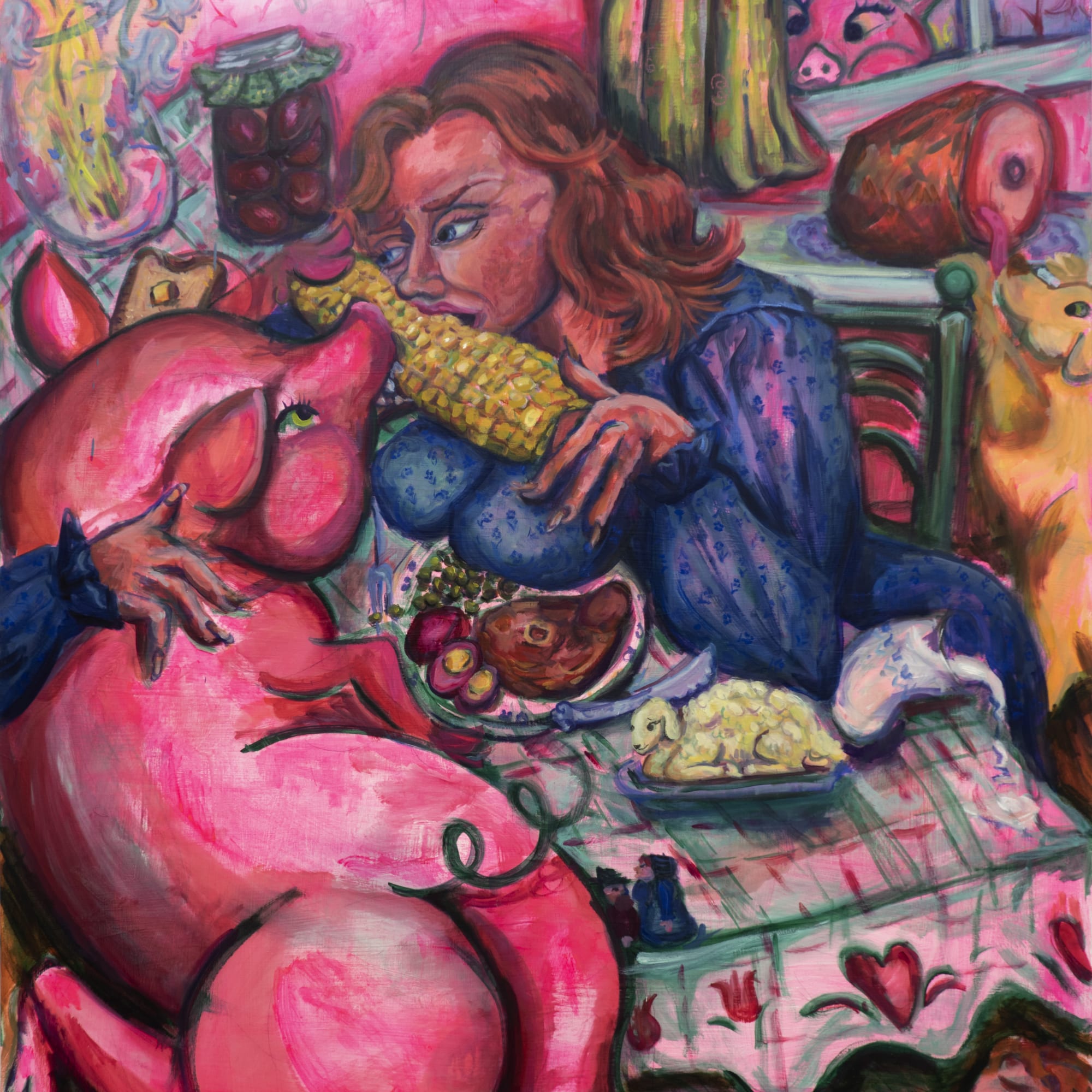 Samantha Joy Groff Painting/Printmaking '22 Zoom-In Studio Times: Saturday, April 10: 12-6PM Add to your calendar > Sunday, April 11: 12-6PM Add to your calendar > Zoom link to artist's studio >>