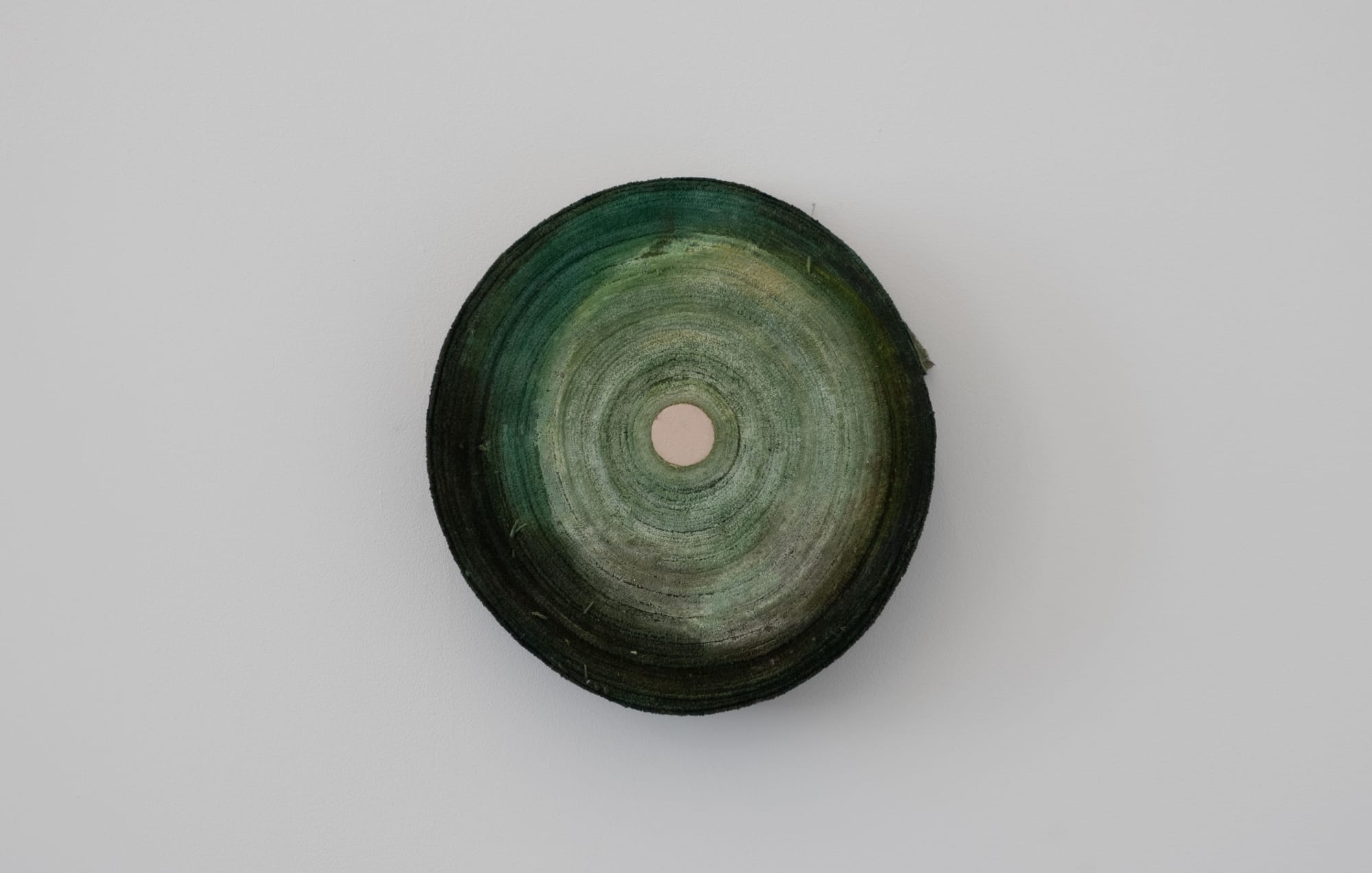 Heaven 1, 2022 Dyed canvas, oil on wood