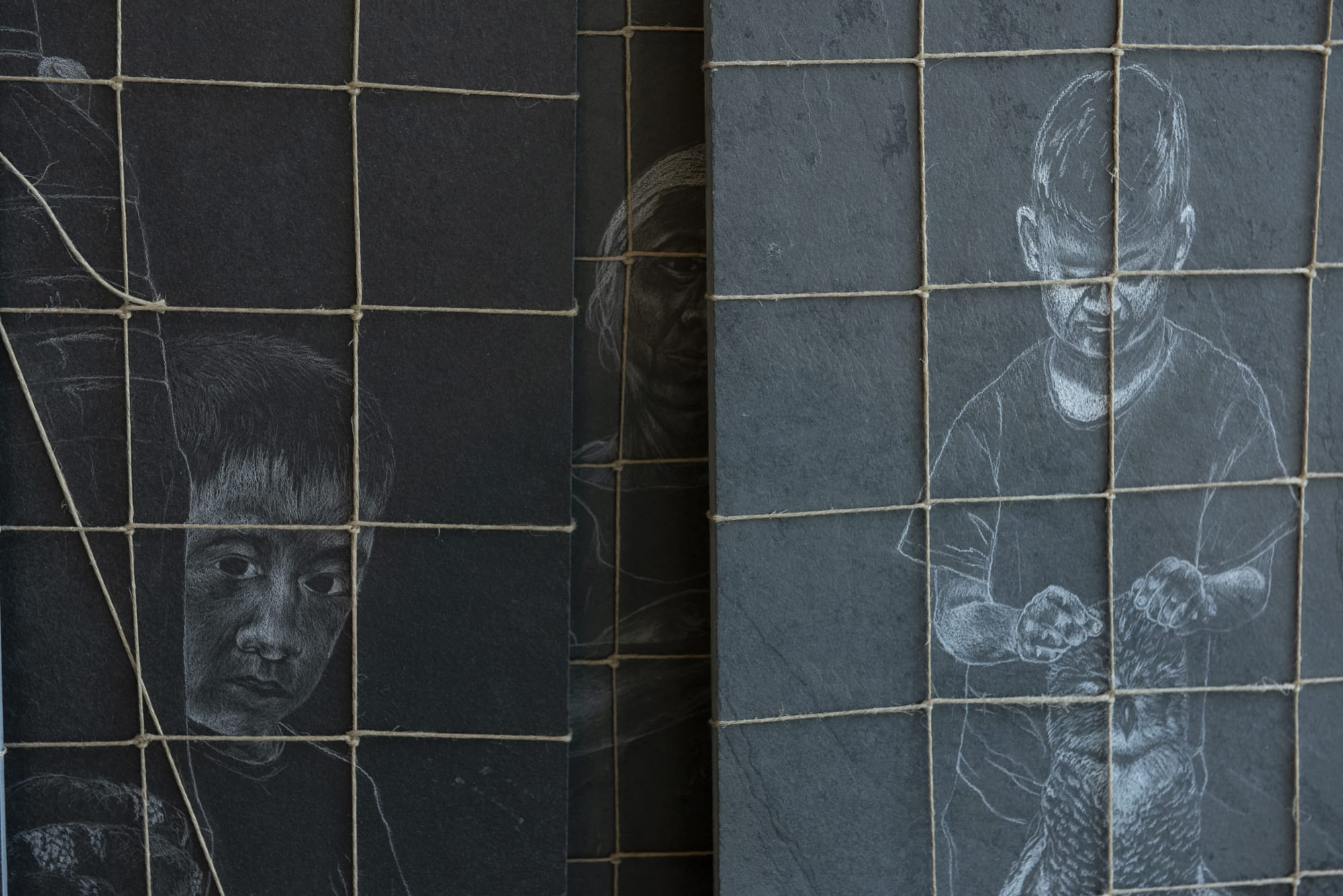 Slate Drawings, 2020