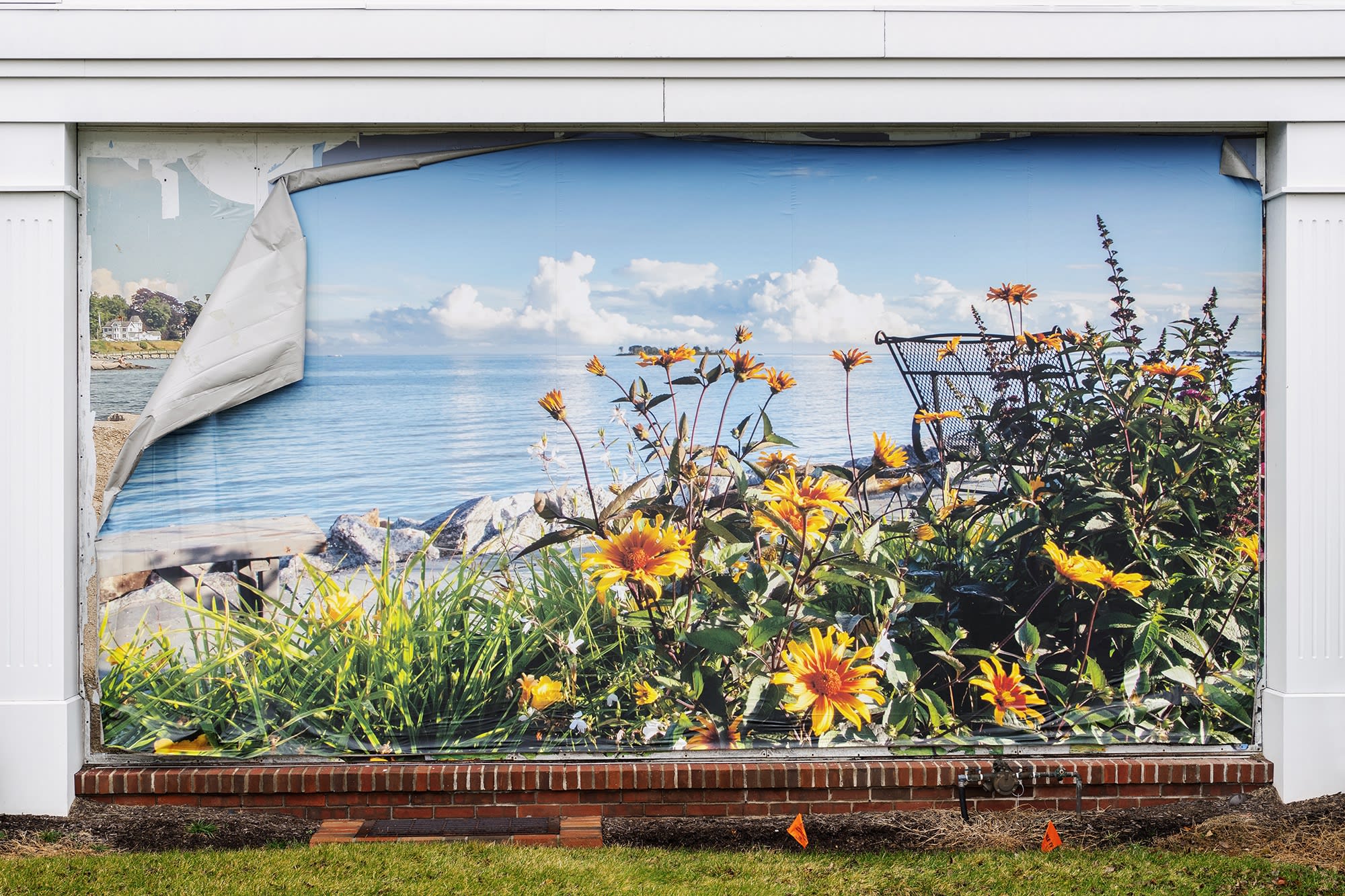 Post Office Mural, digital photograph, archival pigment print, 14" x 21", 2024.
