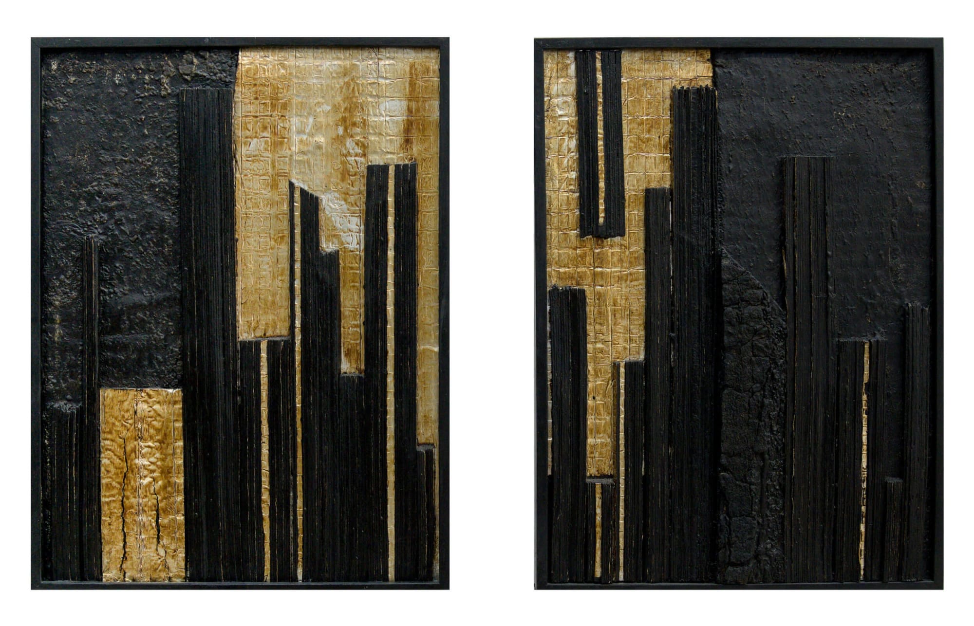 Doff - Skyland 1 - 2024 - 40cm H x 30cm W - Diptyque - Mixed media