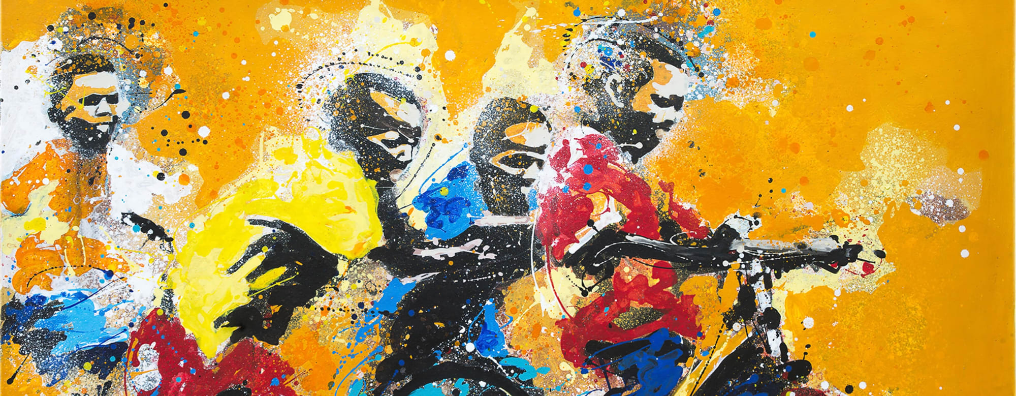 Gnohité - Solidarité - 2021 - 170cm H x 130cm W - Acrylic on canvas