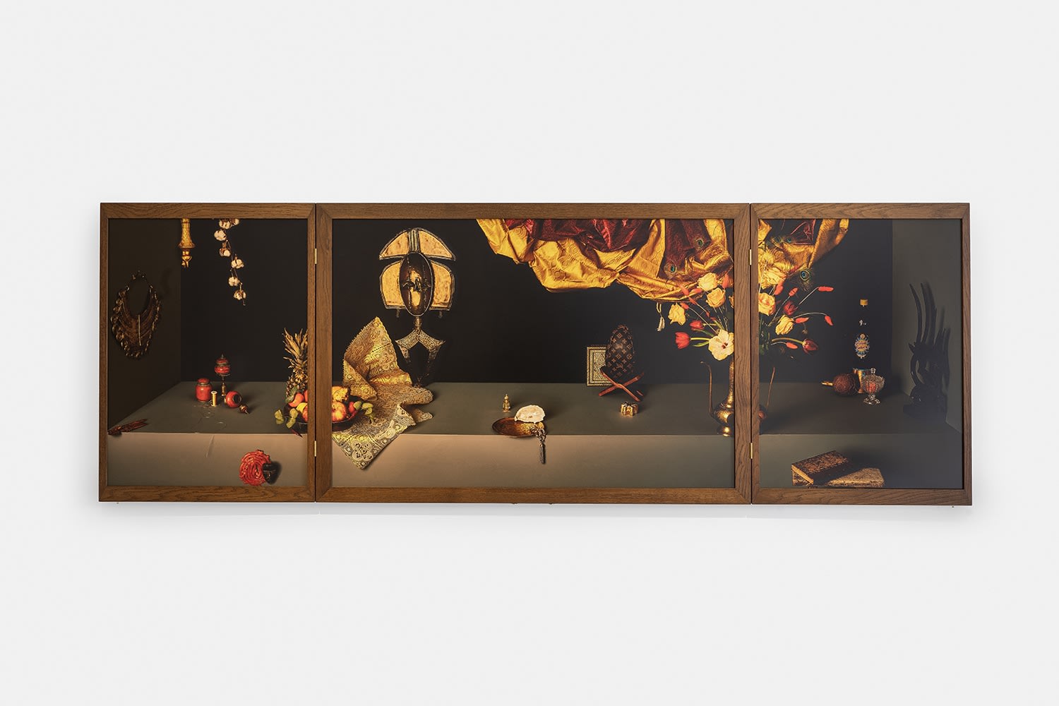 Maya-Inès Touam, Altarpiece - Délices du temps / Delights of time, 2021