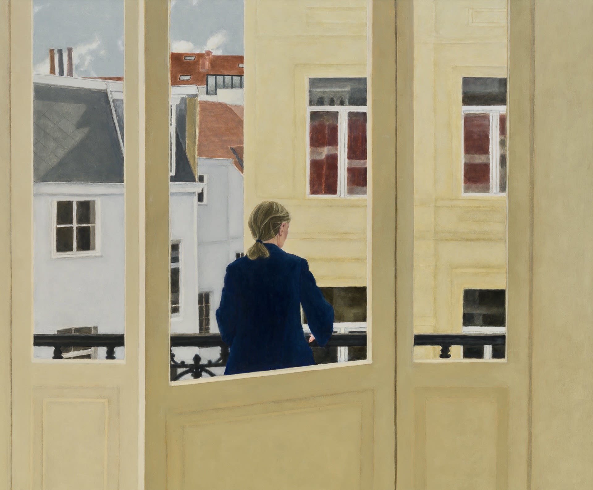 There's A World Out There 152.4 x 182.8 ( 60 X 72"), oil on canvas