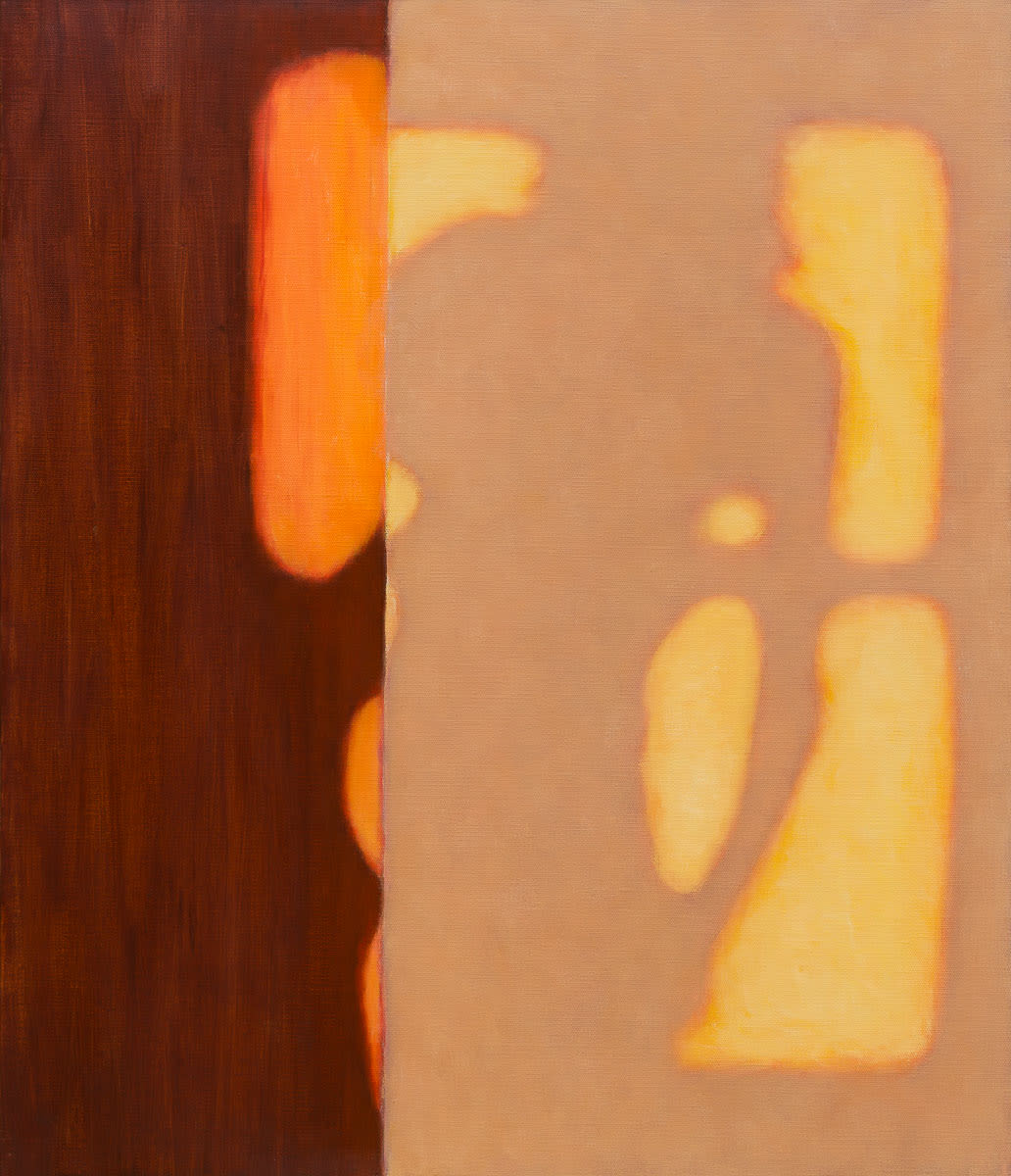 Suspended Time, study 4 70 x 60 cm, oil on linen