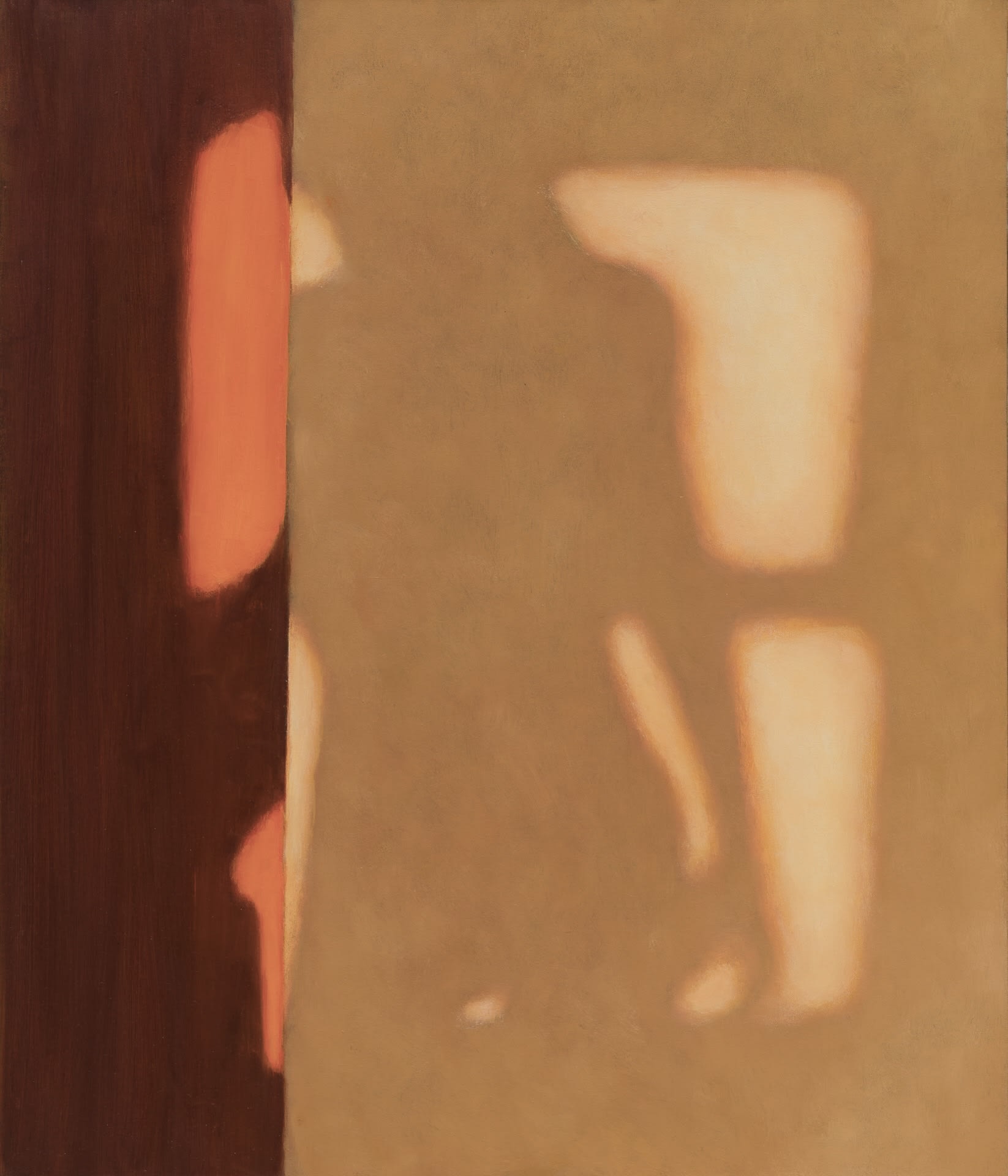 suspended time, study 3 oil on linen 70 x 60 cm