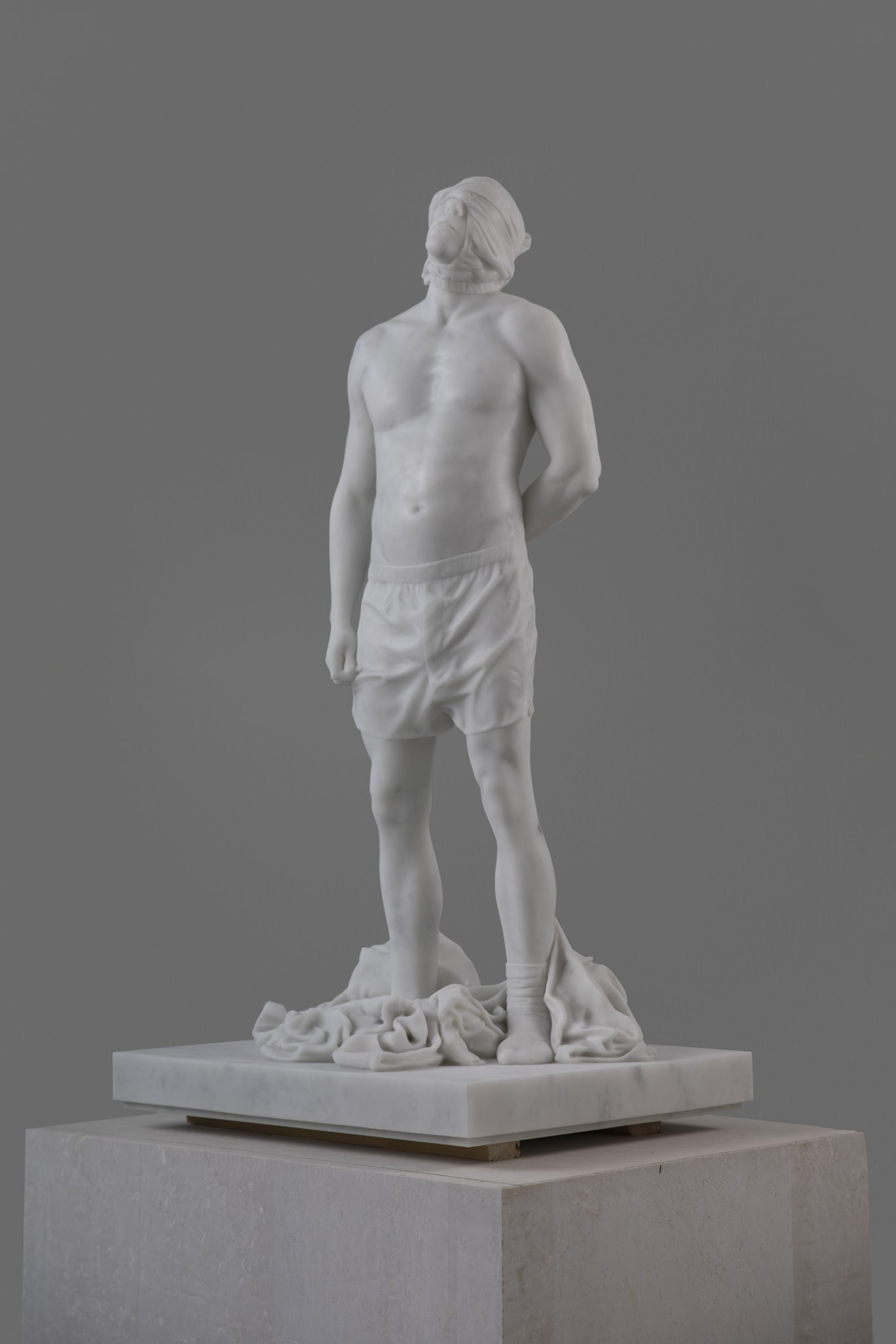 Reza Aramesh, Site of the Fall – Study of the Renaissance Garden Action 247: At 11:45 am Friday 27 June 2003, 2023