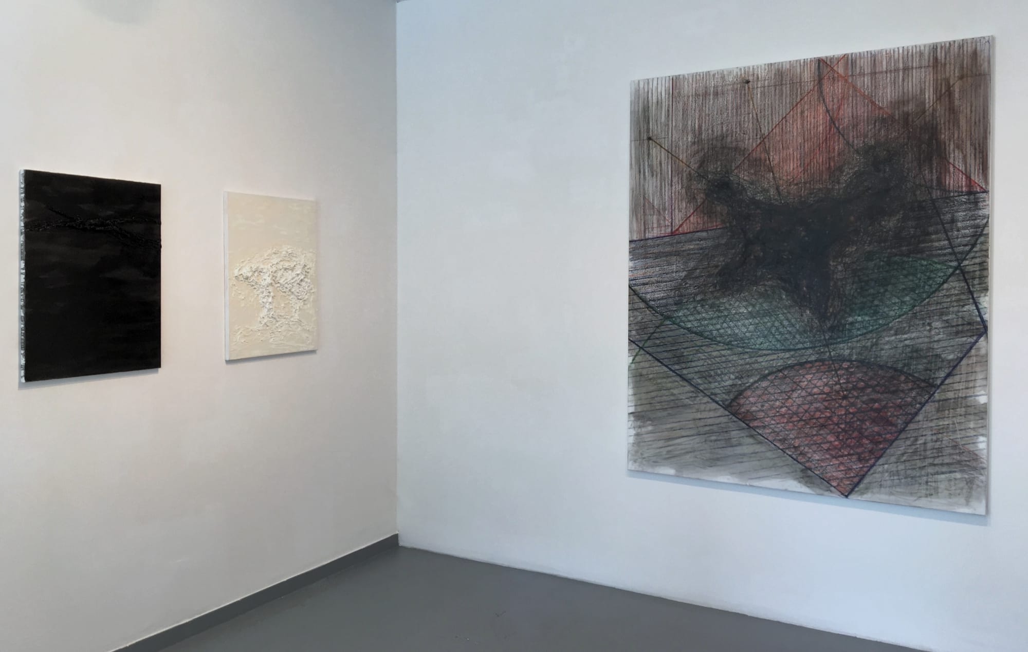 Substratum solo show by Zsolt Berszan at Anaid Art Gallery 2017 installation view