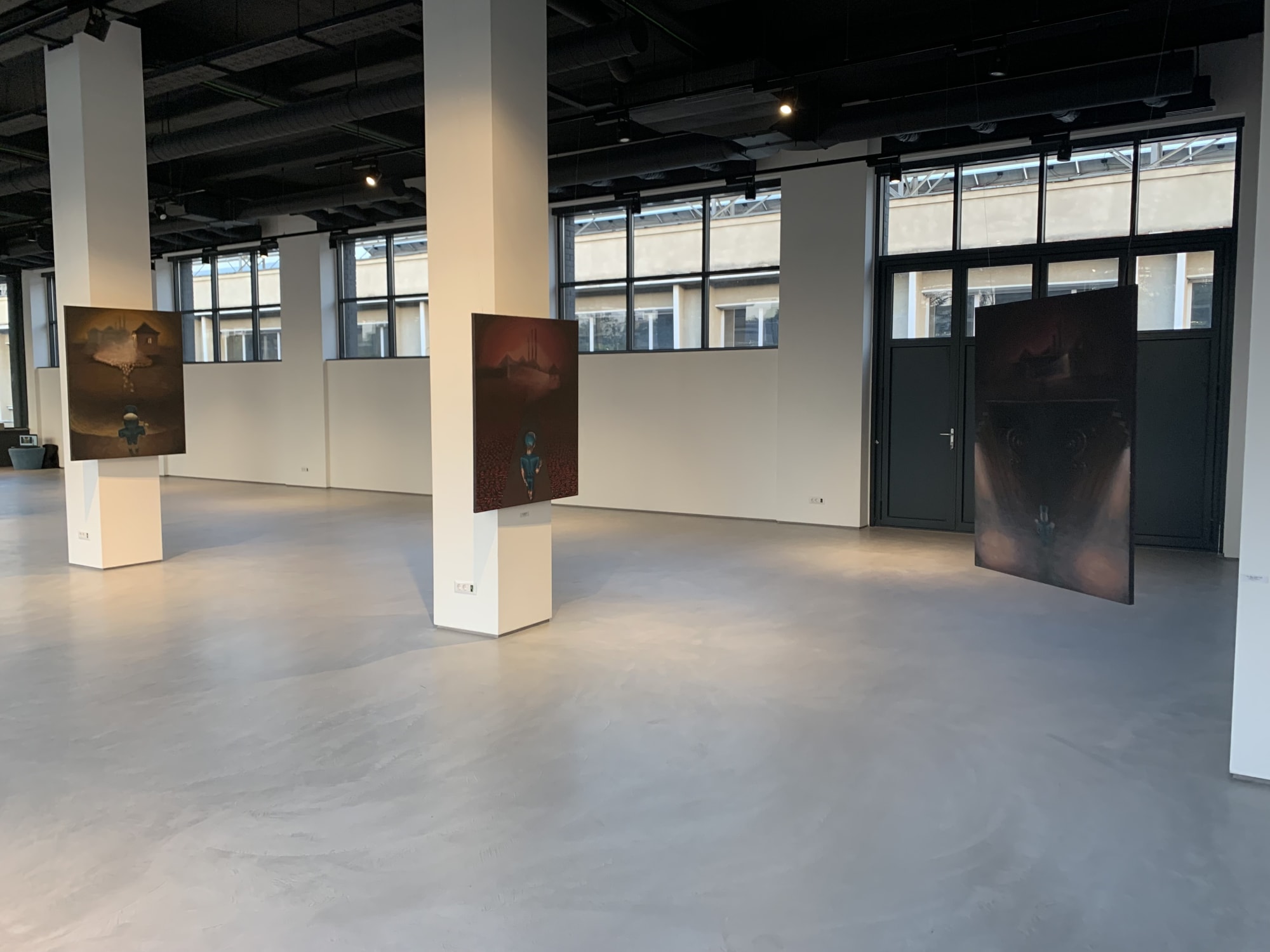 Onirix solo exhibition by Mihai Florea installation view Avanpost Space Bucharest 2019