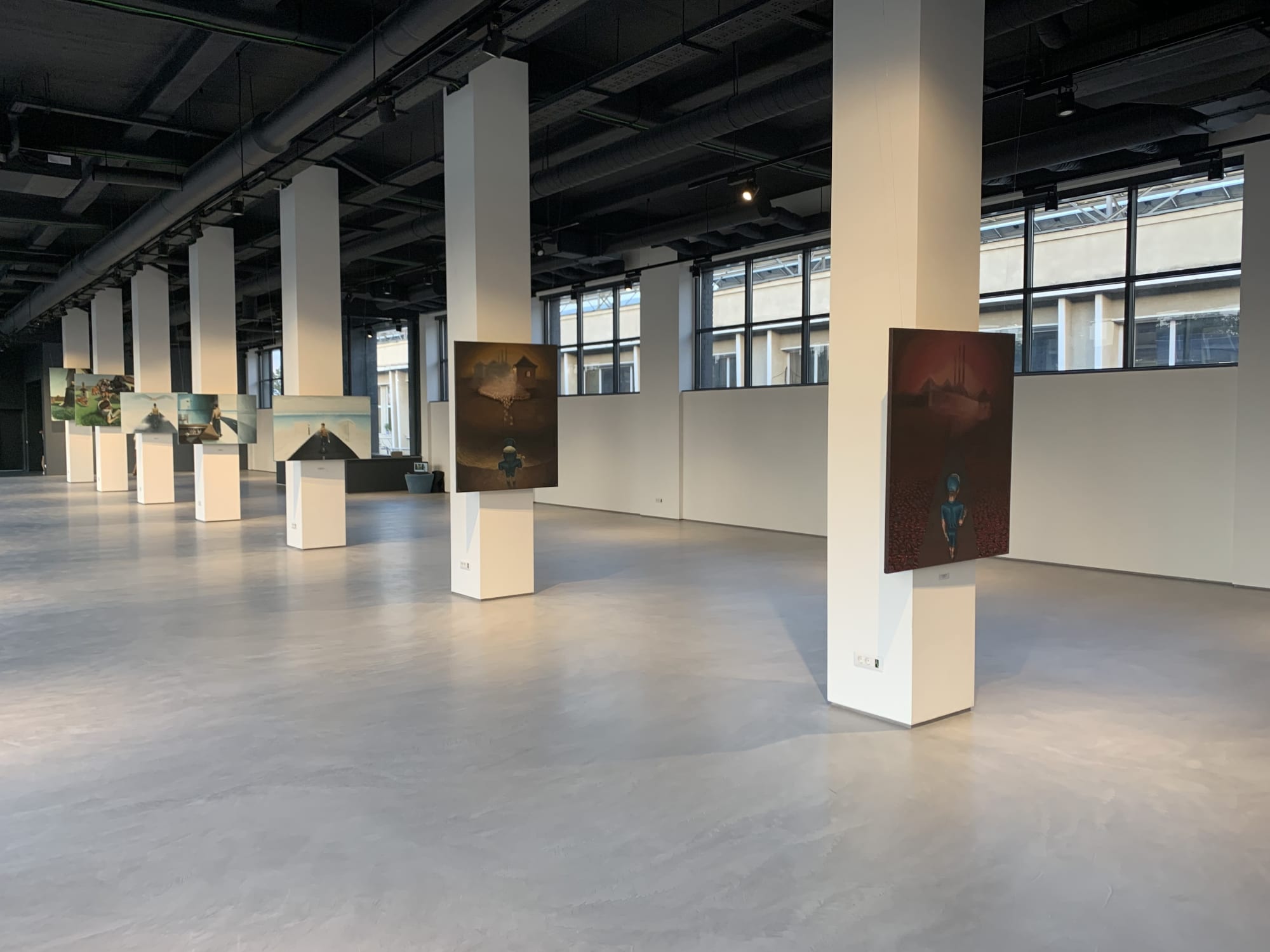 Onirix solo exhibition by Mihai Florea installation view Avanpost Space Bucharest 2019