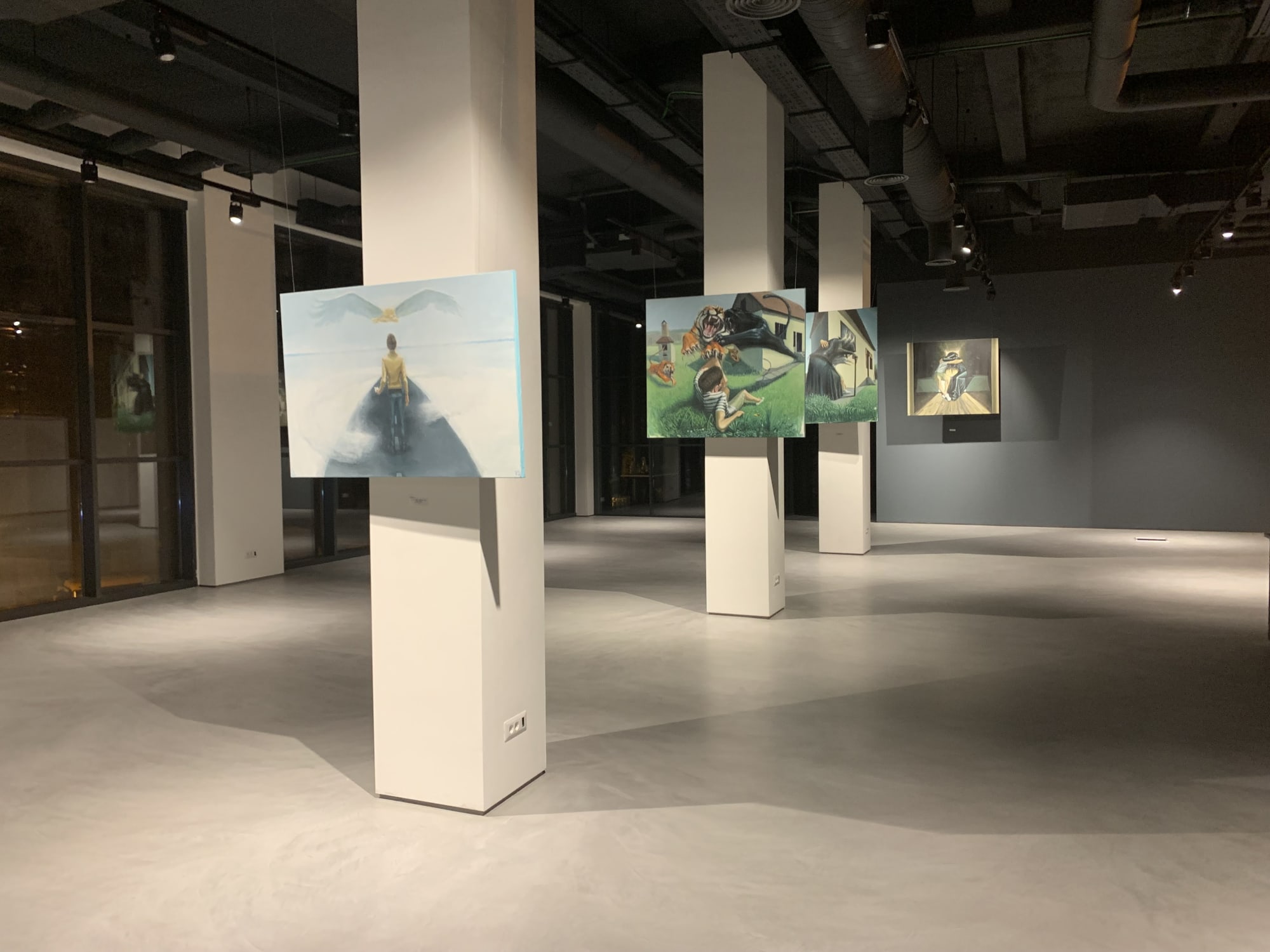Onirix solo exhibition by Mihai Florea installation view Avanpost Space Bucharest 2019