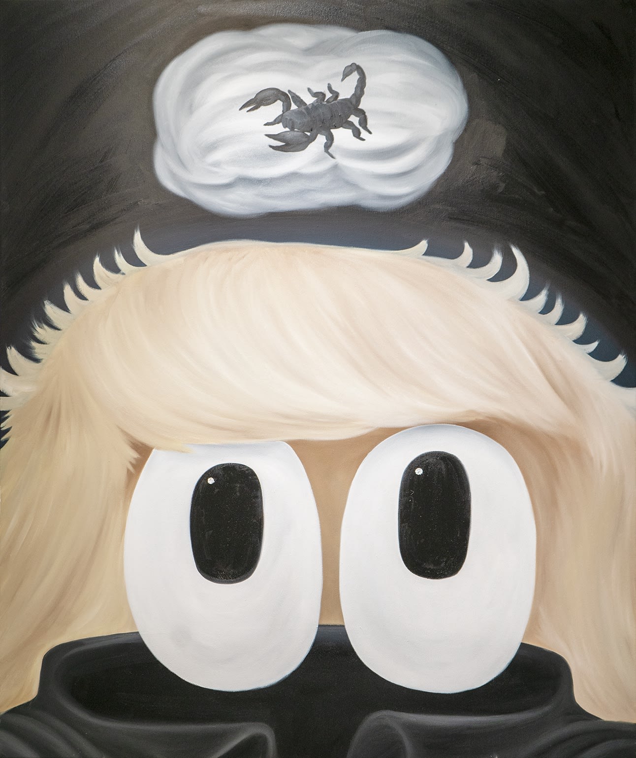 Day Dreamer, 2022, Oil on canvas, 120 x 100 cm