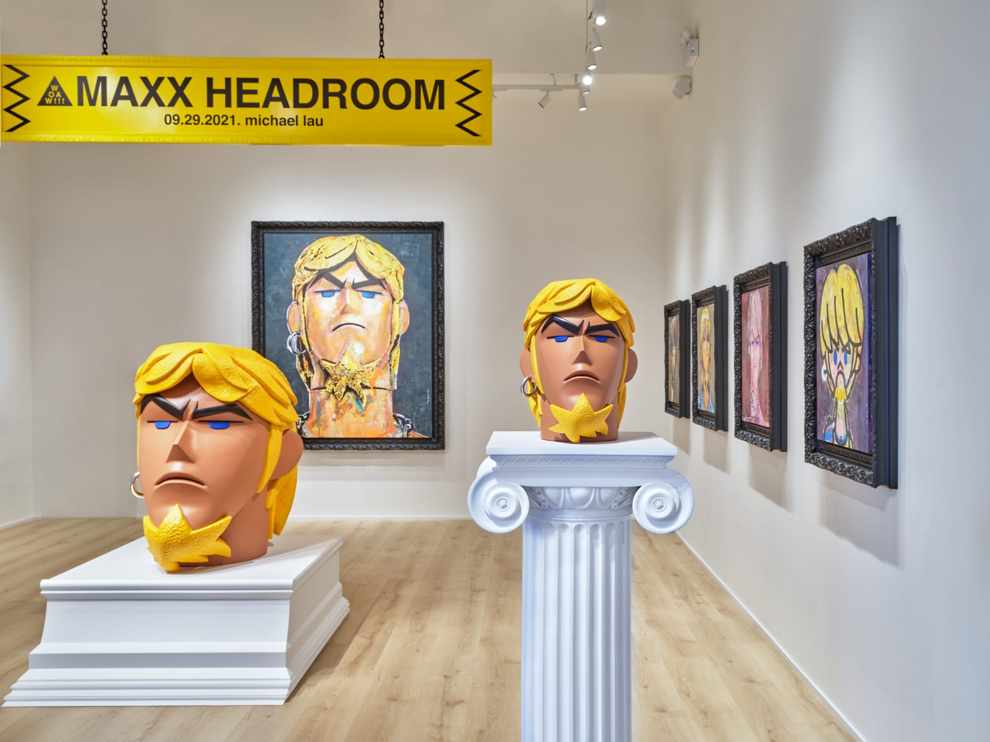 MAXX HEADROOM by Michael Lau