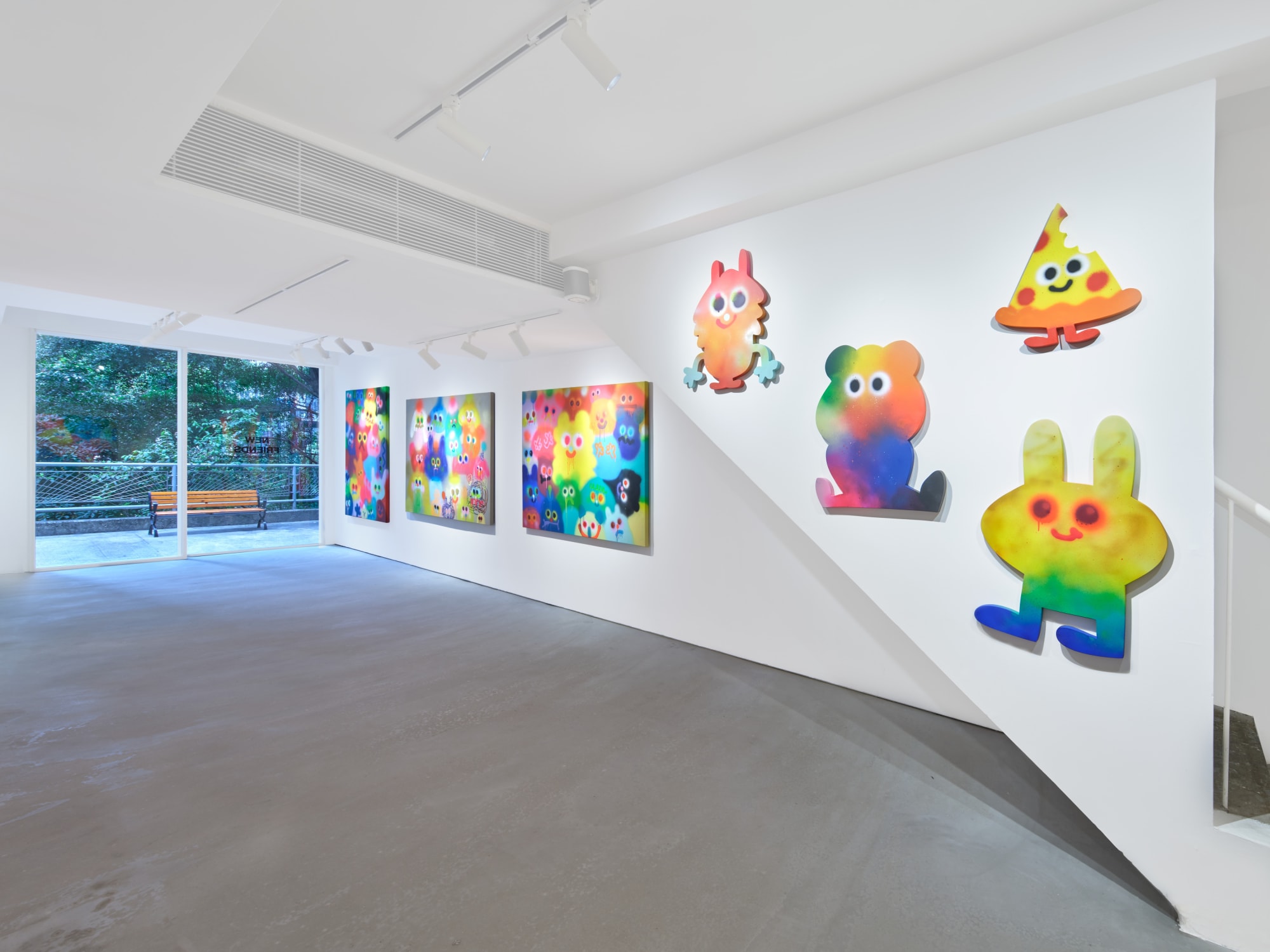 New Friends by Jon Burgerman