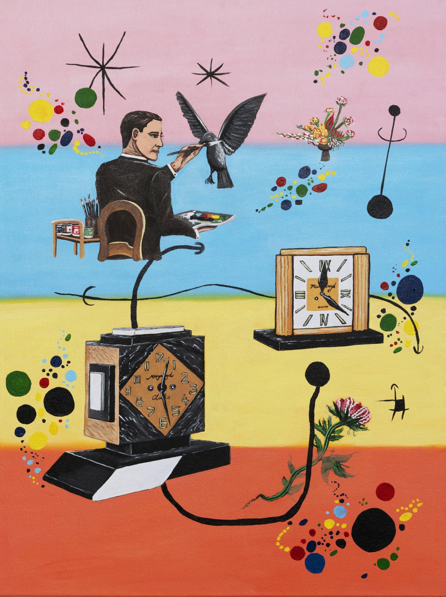 Conor Murgatroyd, The Thinking Mans...eam (After Miró), 2024