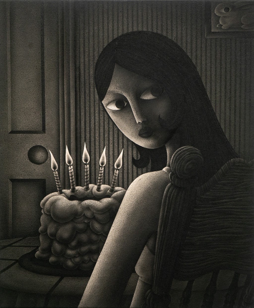 Angela Fang Zirbes, Birthday Candles, 2024