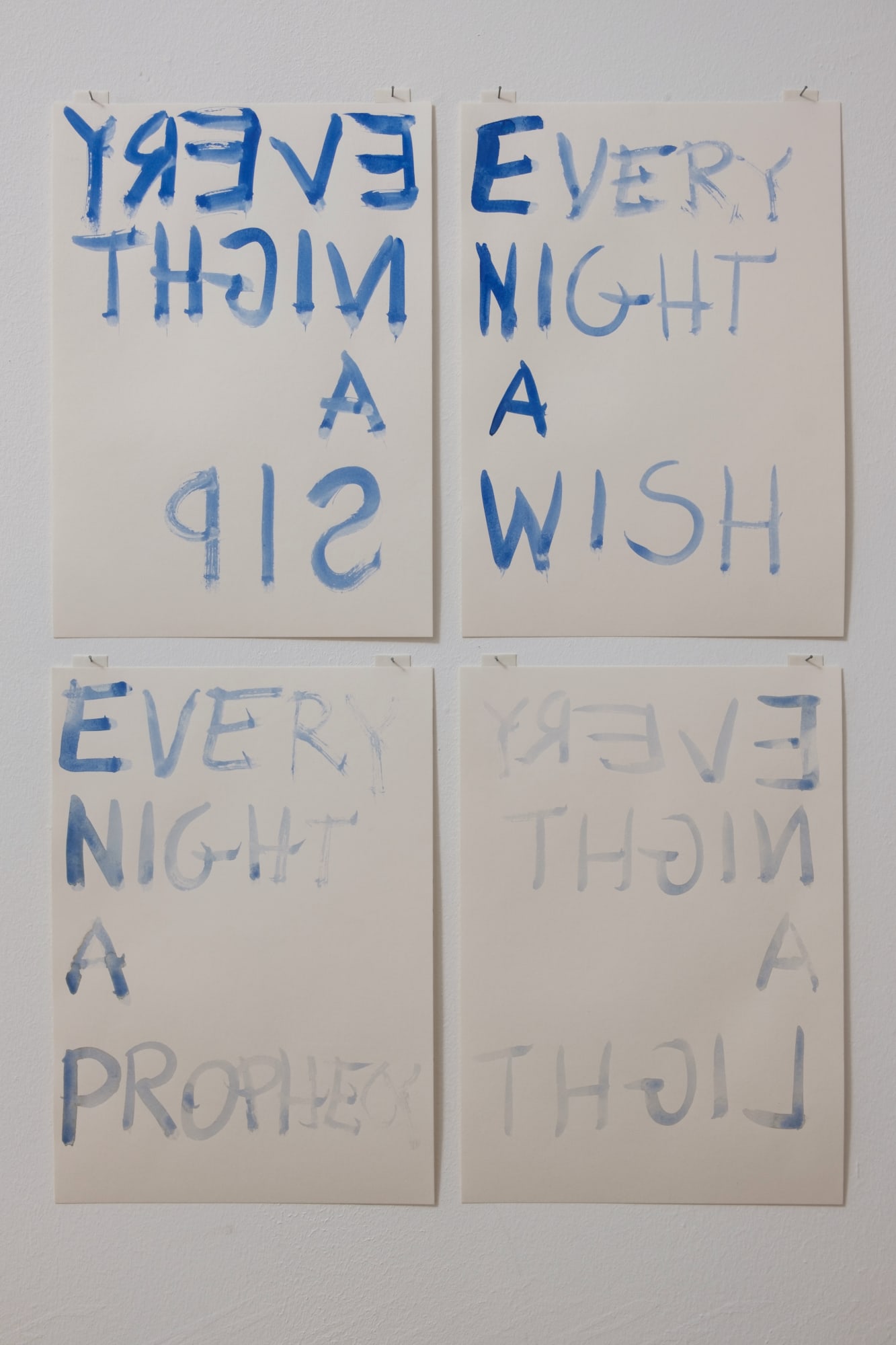 Daniele Formica, Every Night Series, 2021.