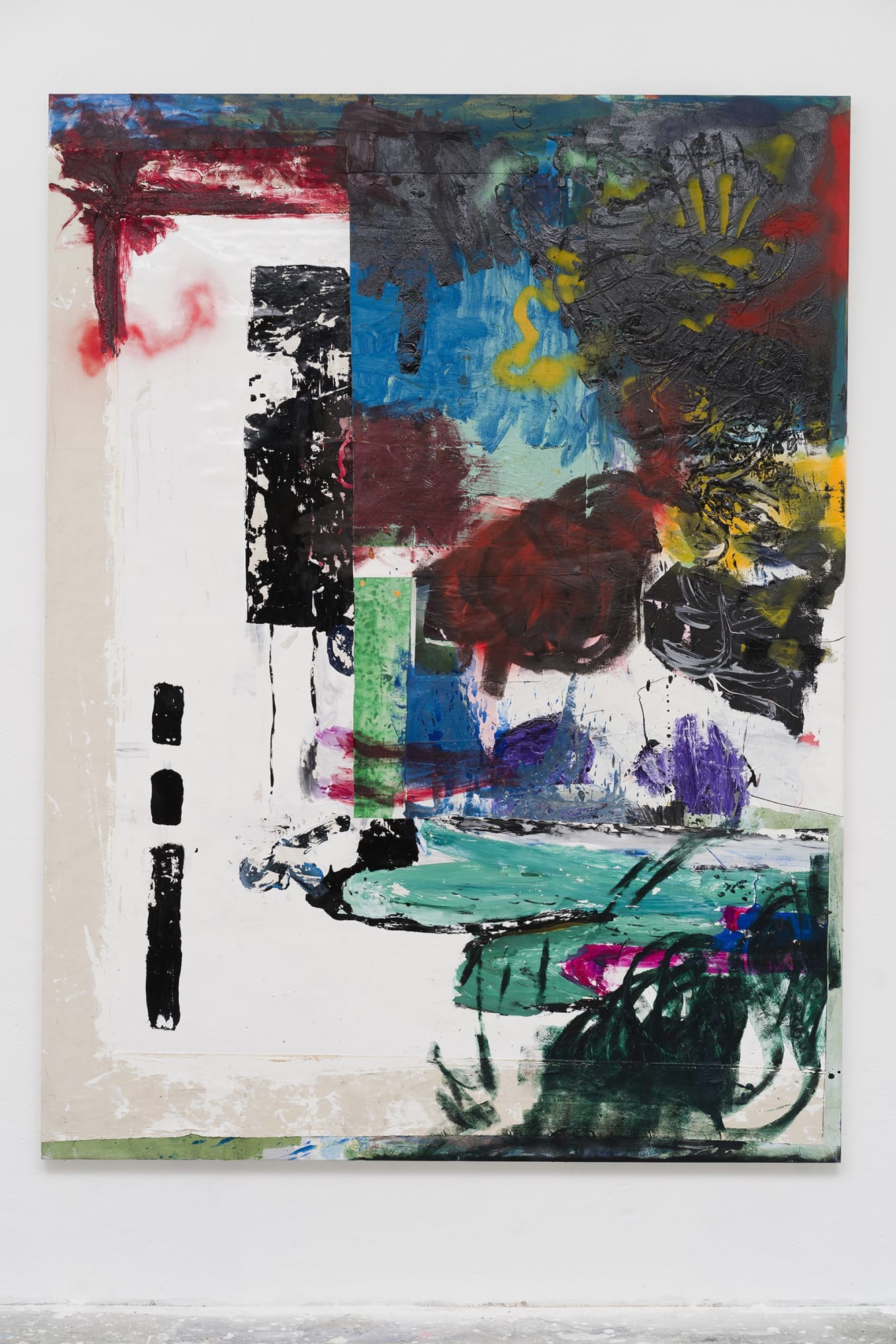 Linus Bill + Adrien Horni, Midlife Painting 19, 2022.