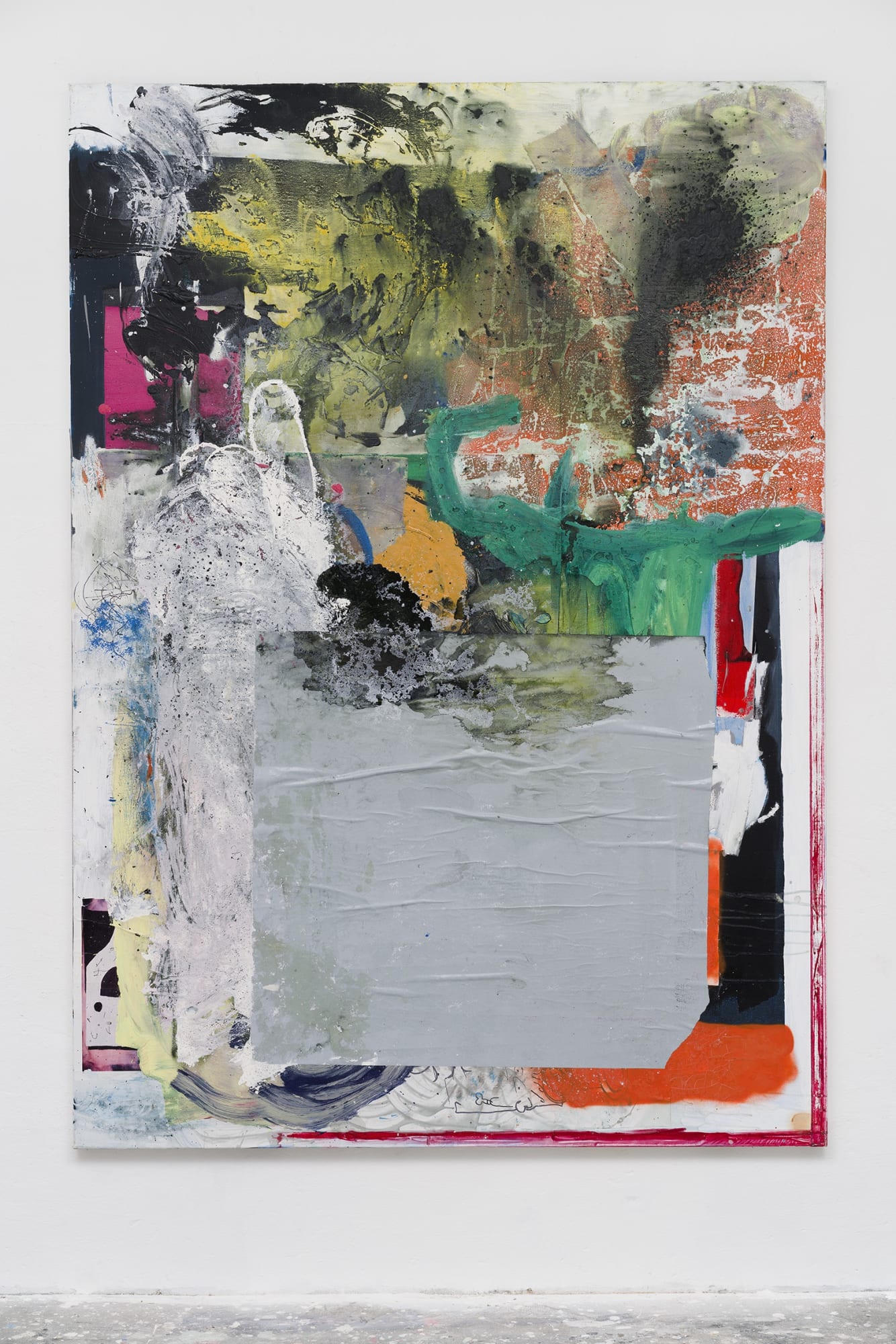 Linus Bill + Adrien Horni, Midlife Painting 37, 2022.