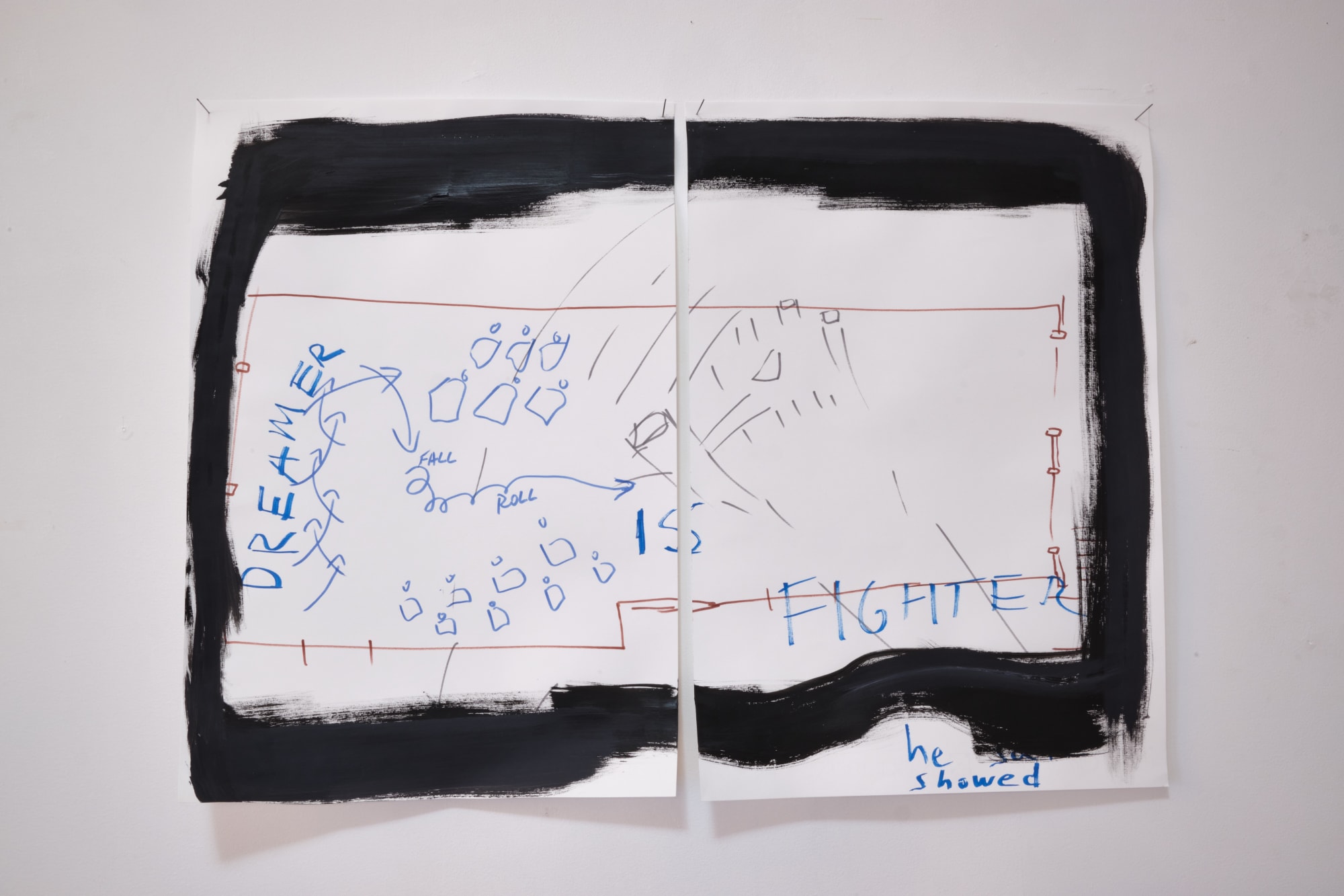 Jeremiah Day, Arondeus: Dreamers are Fighters (Performance Notation), 2022.
