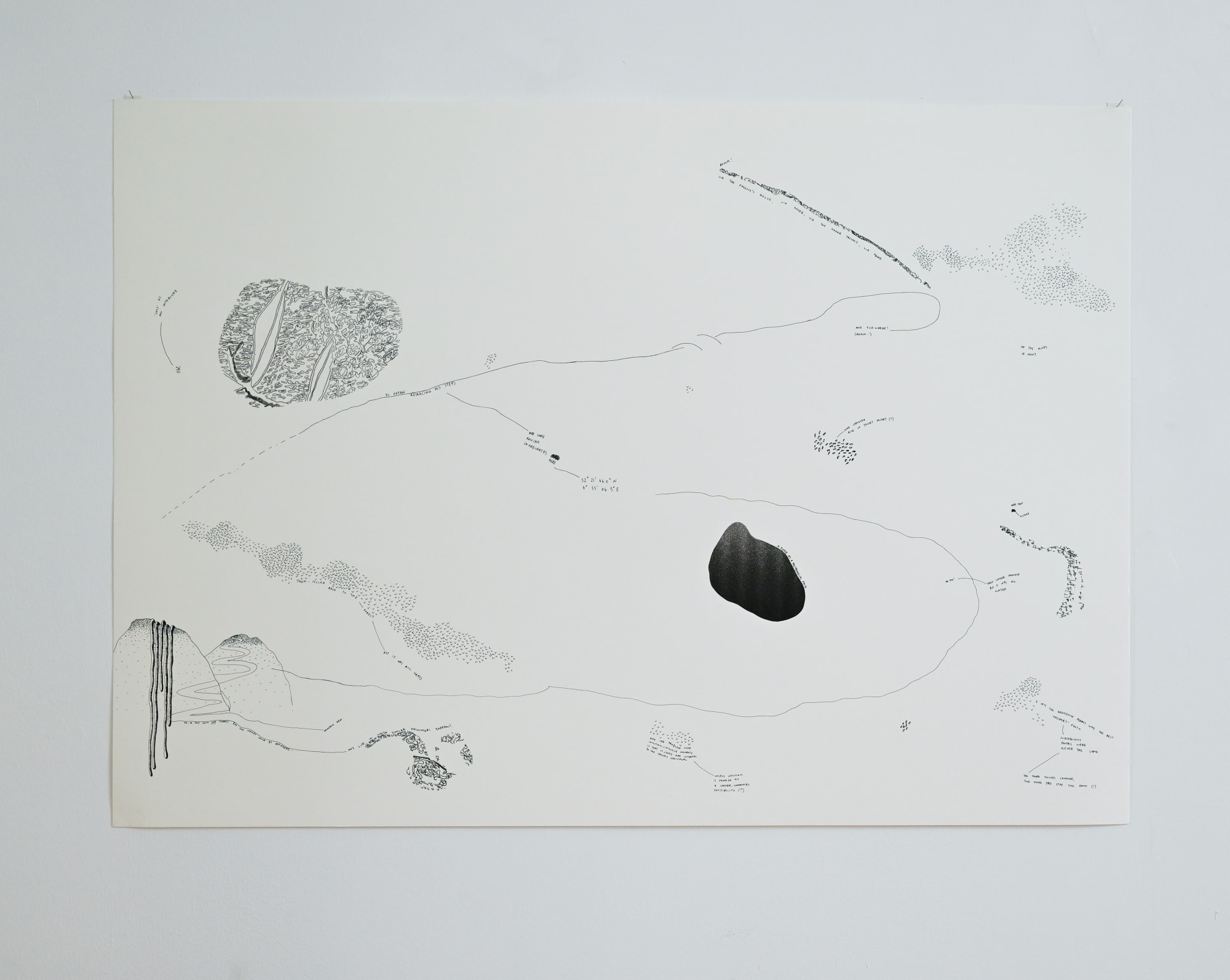 Simnikiwe Buhlungu, Theory Sketches (wallet) I, 2023