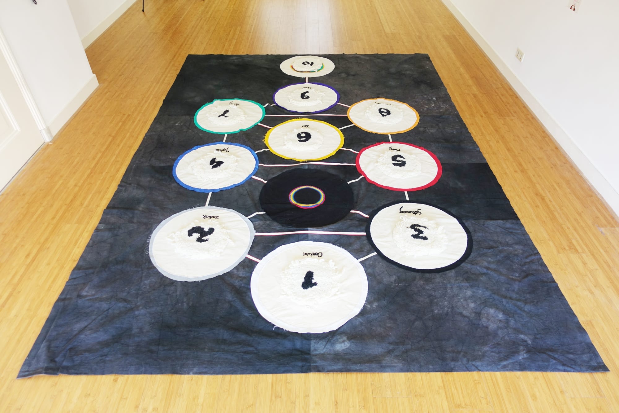 Rainbow Soulclub, Floorpiece 5 (WEES MIMOSA), 2023.