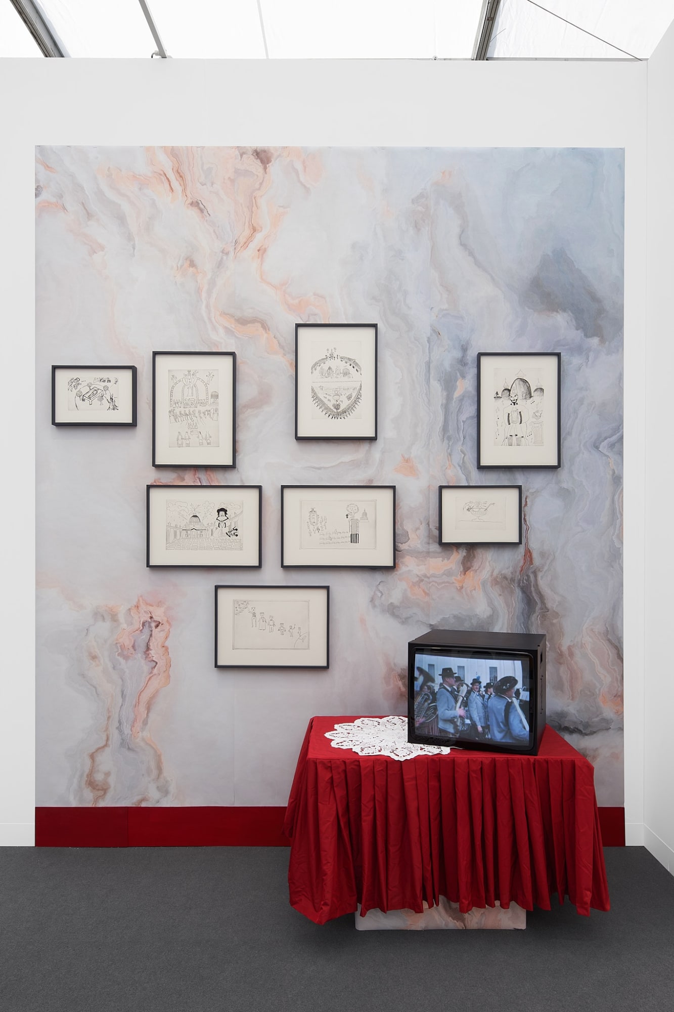 Booth at PARIS + par Art Basel. Photography by GRASYC