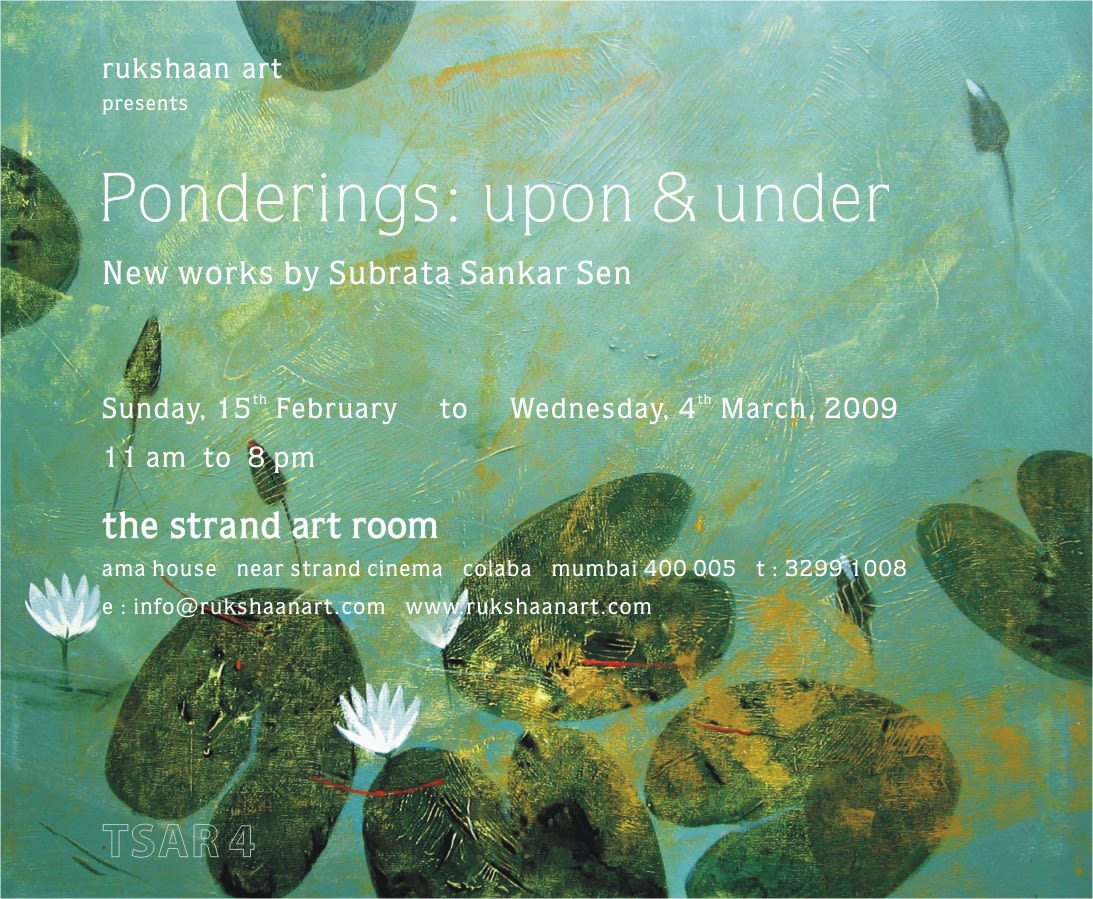 Ponderings: upon & under