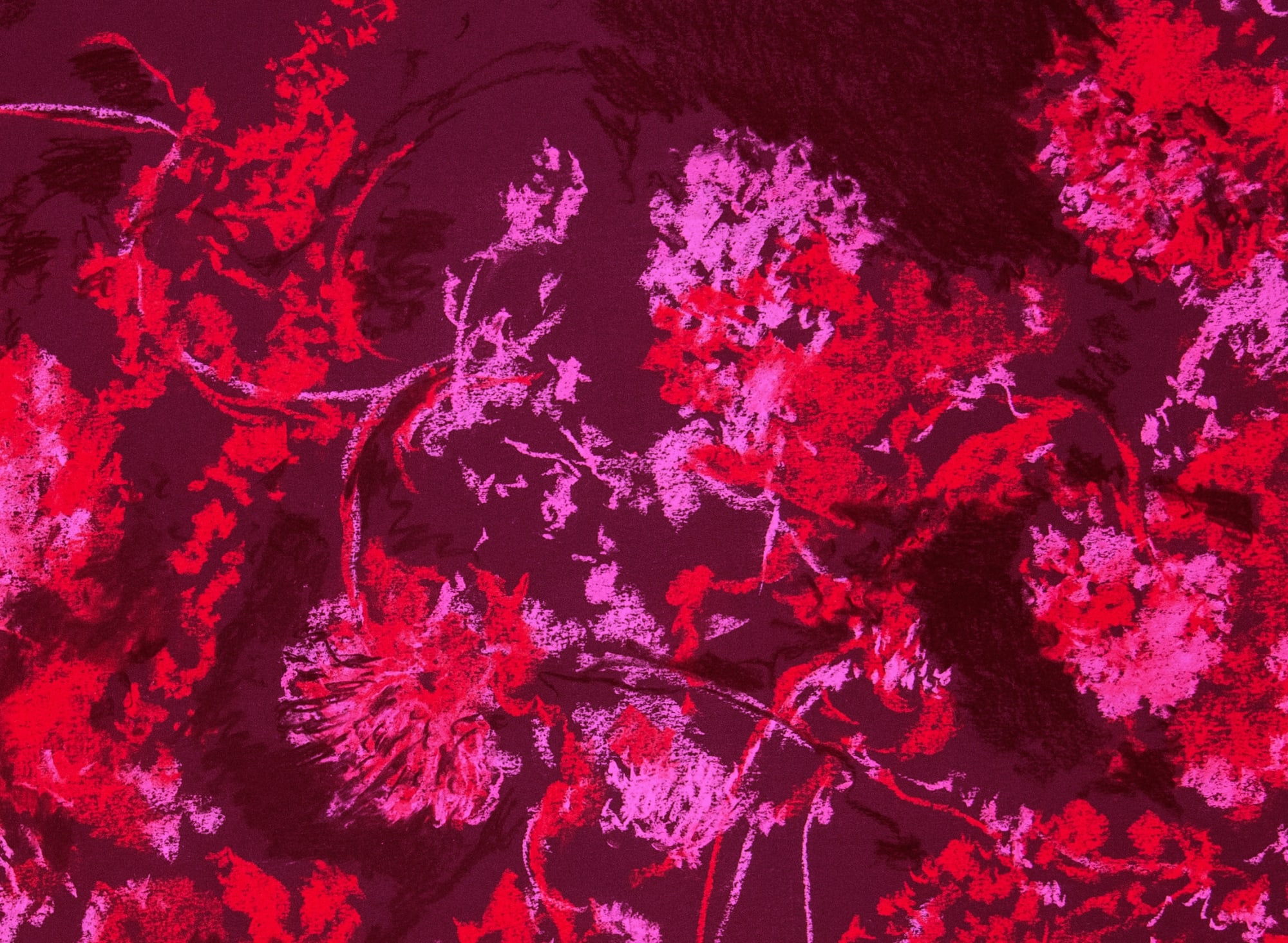 António Faria Untitled (detail), 2025 Charcoal and dry pastel plus colored acrylic glass on black paper 140 x 200 cm (AF116)