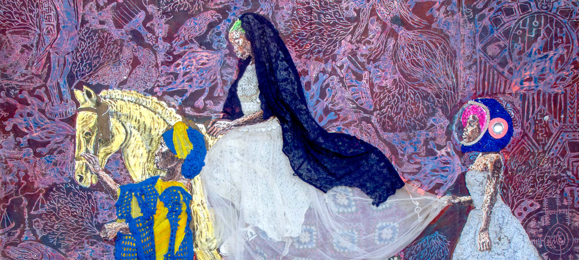 When The Sky Split Open: Solo Show by Ibrahim Bemba Kébé