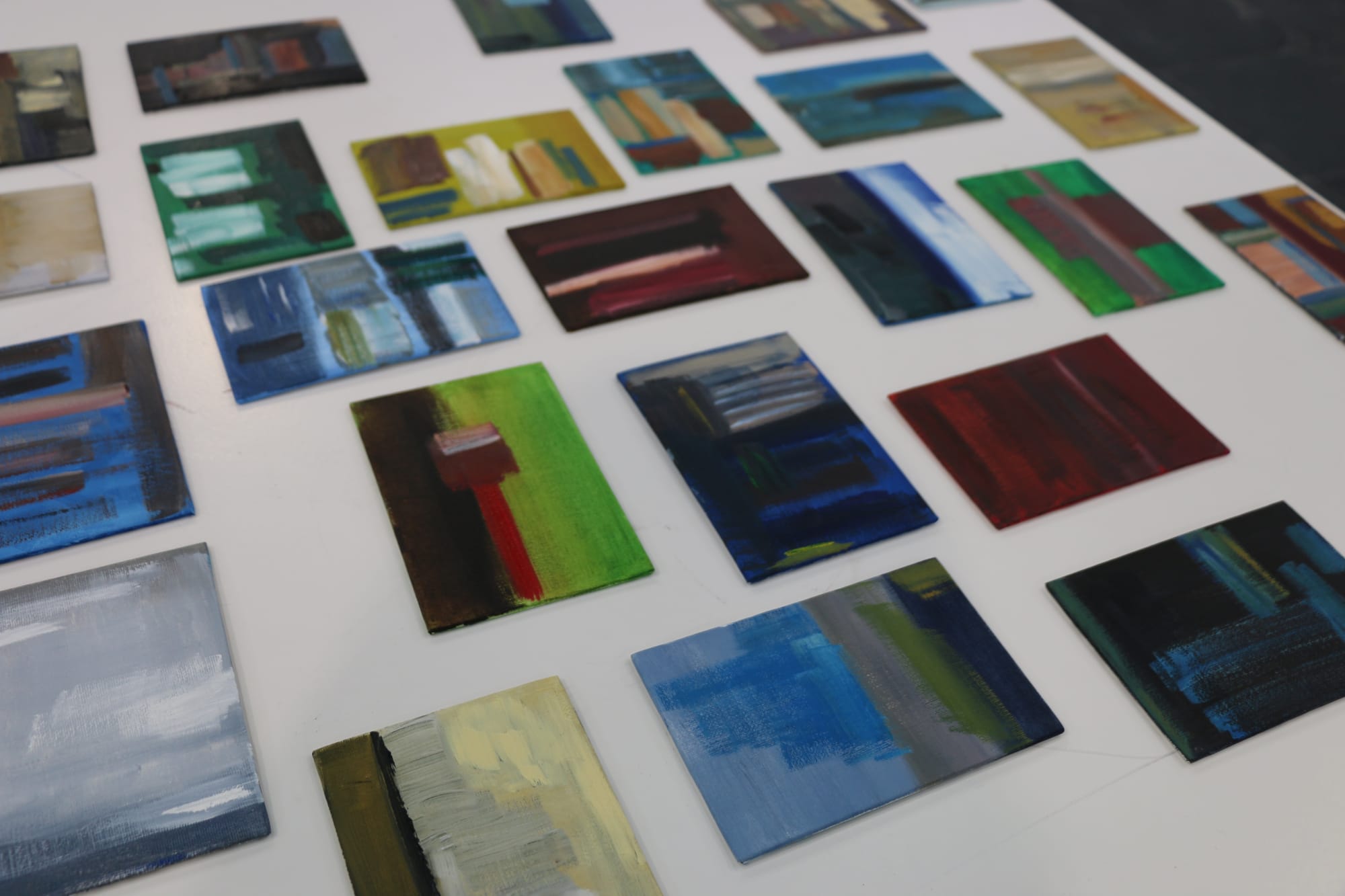 Nomad Project Postcard Paintings