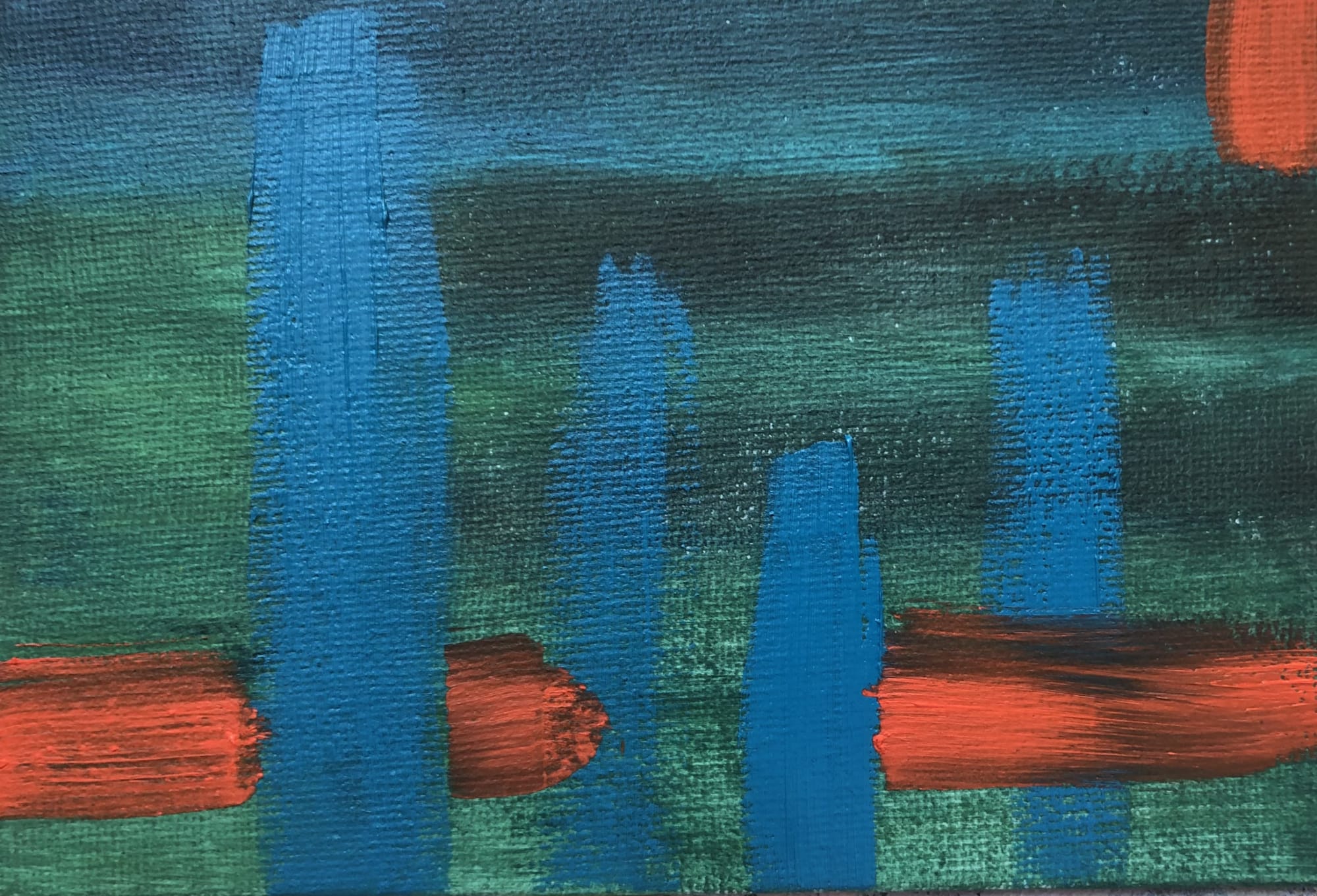 Nomad Project Postcard Paintings